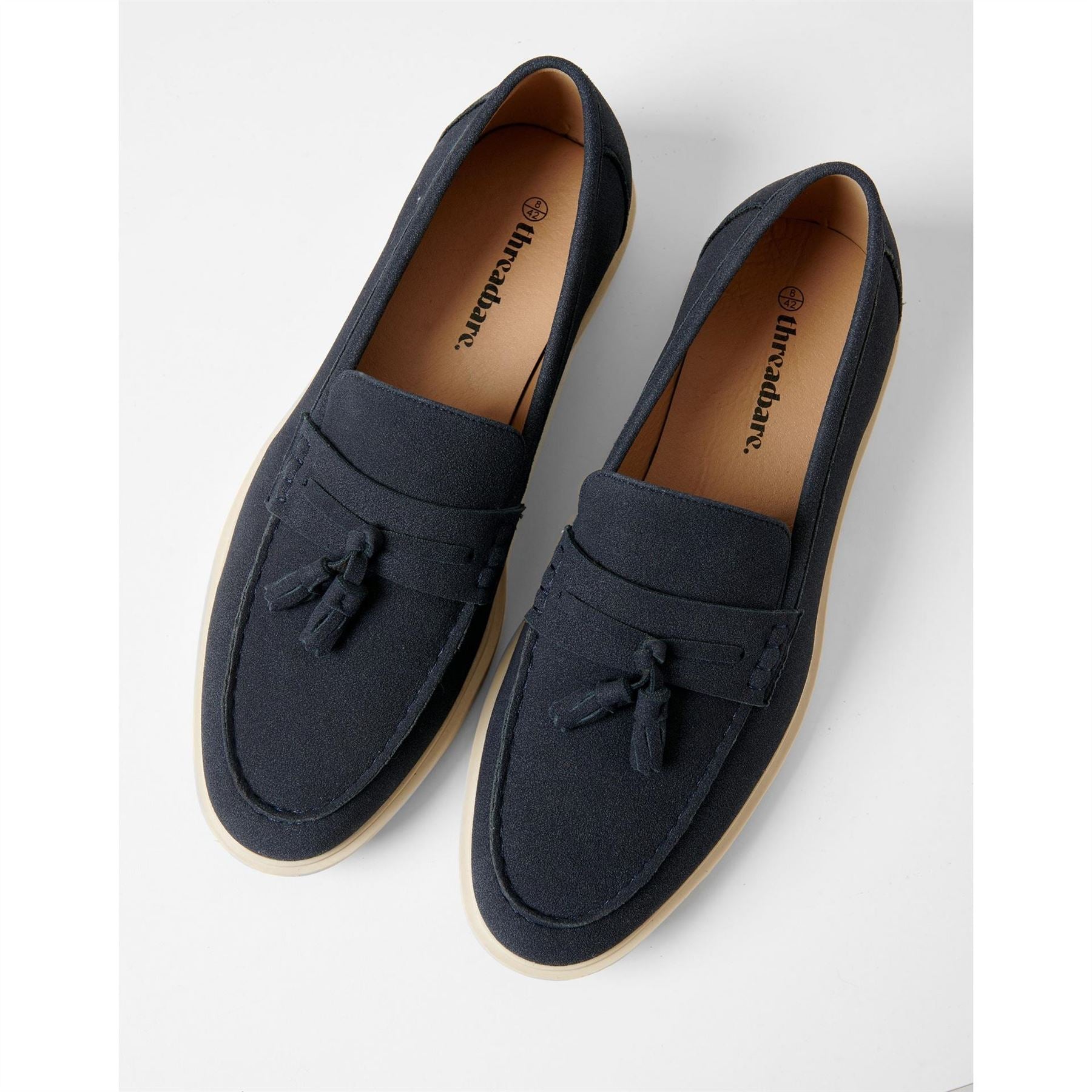 Threadbare Alistair Venetian Loafers with Moc Toe