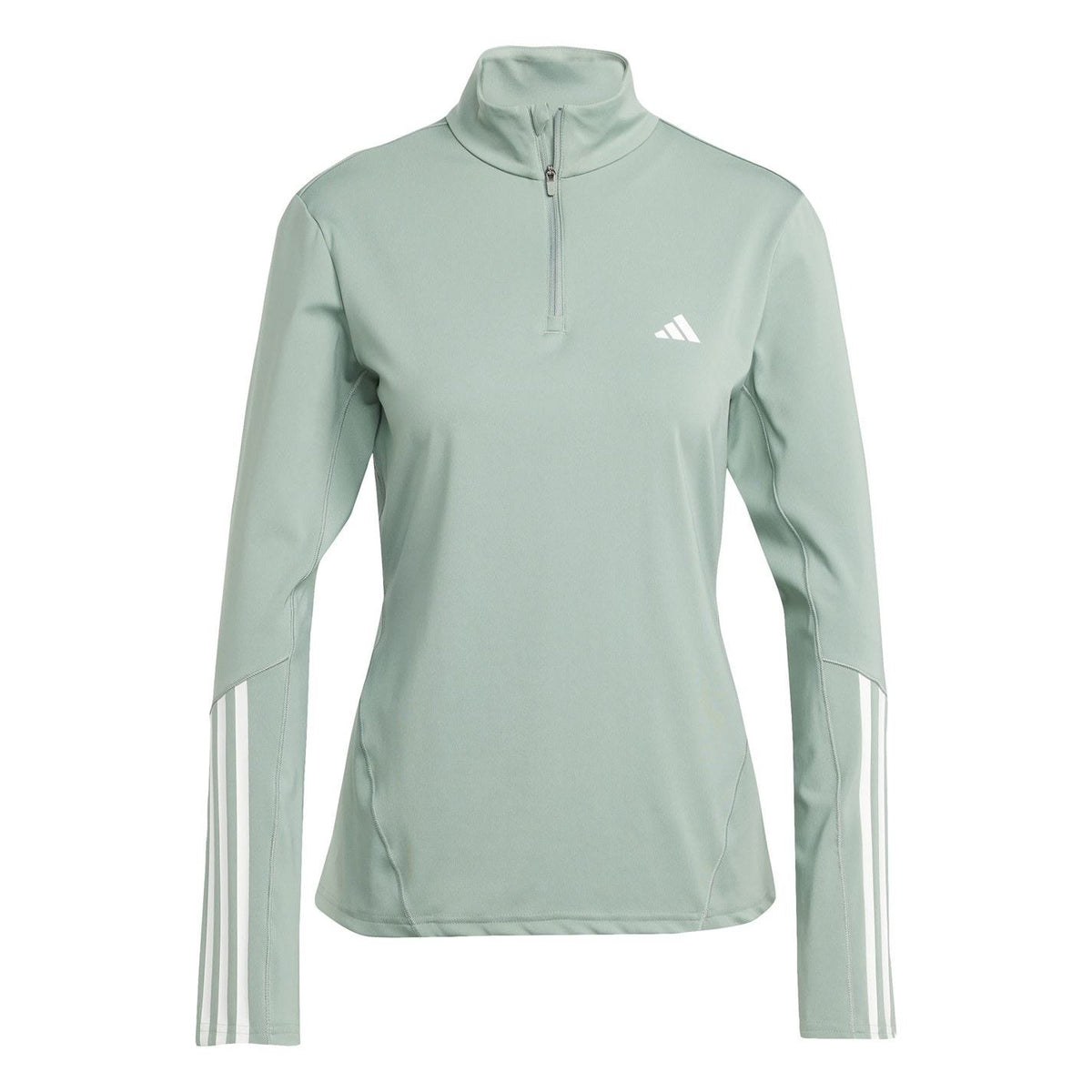 adidas Hyperglam 1/4 Zip Funnel Neck Long Sleeve Gym Top