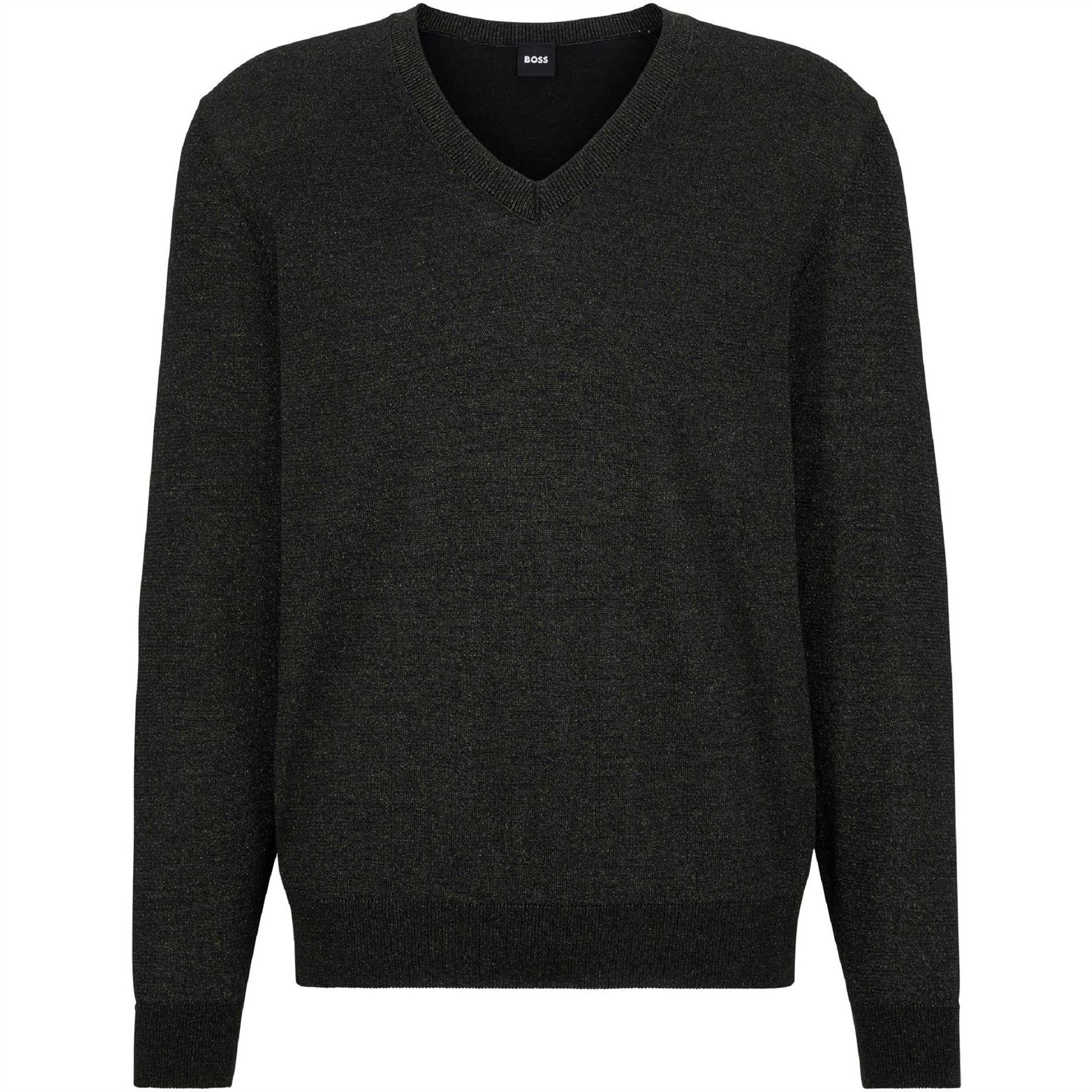 Boss V-Neck Long Sleeve Regular Fit Sweater