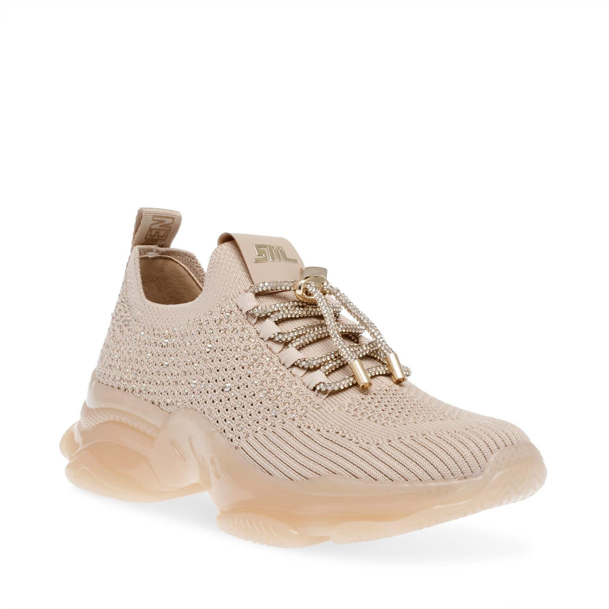 Steve Madden Textured Lace-Up Chunky Sneakers