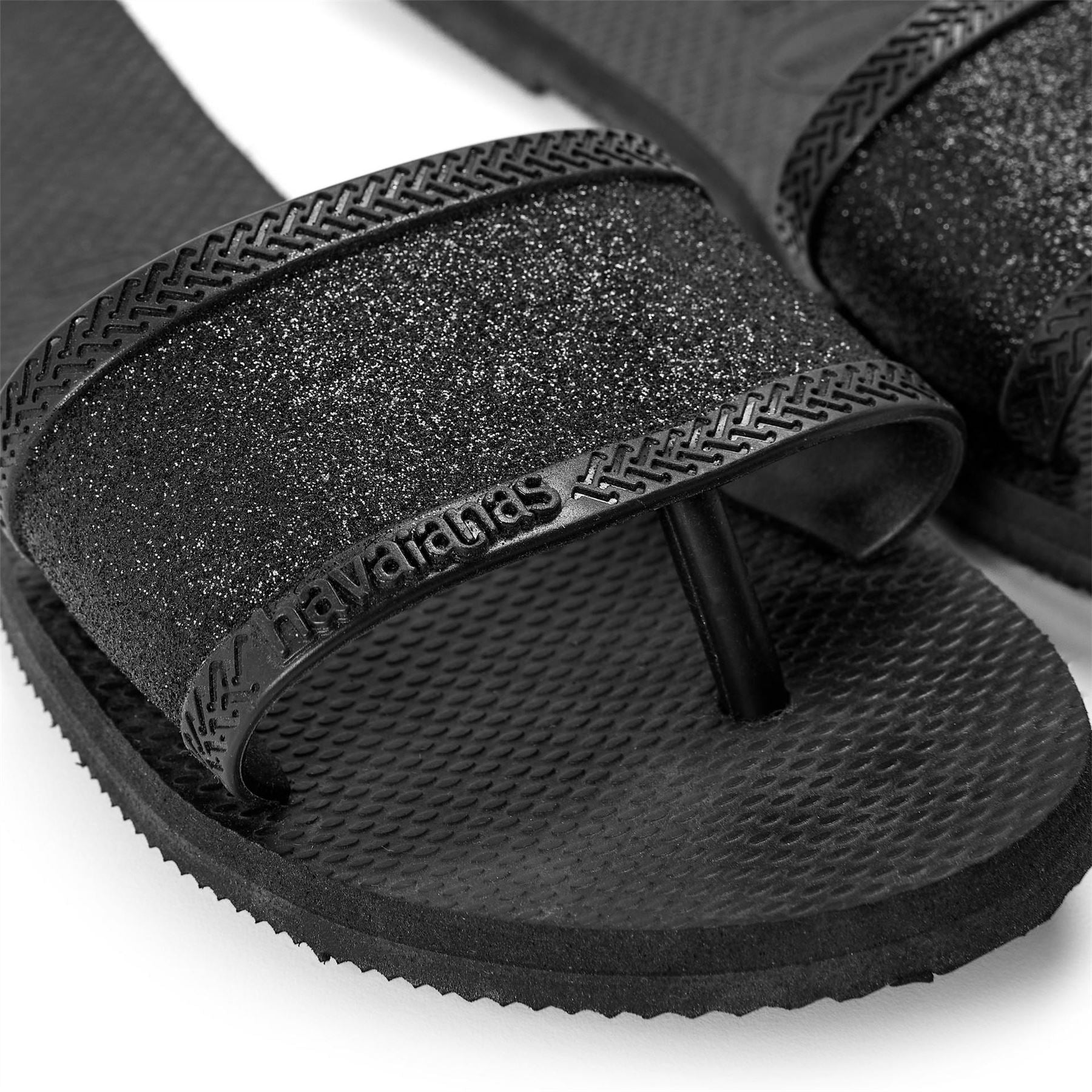 Havaianas Womens Hav. You Angra Glitter Beige 41 42 Flip Flops