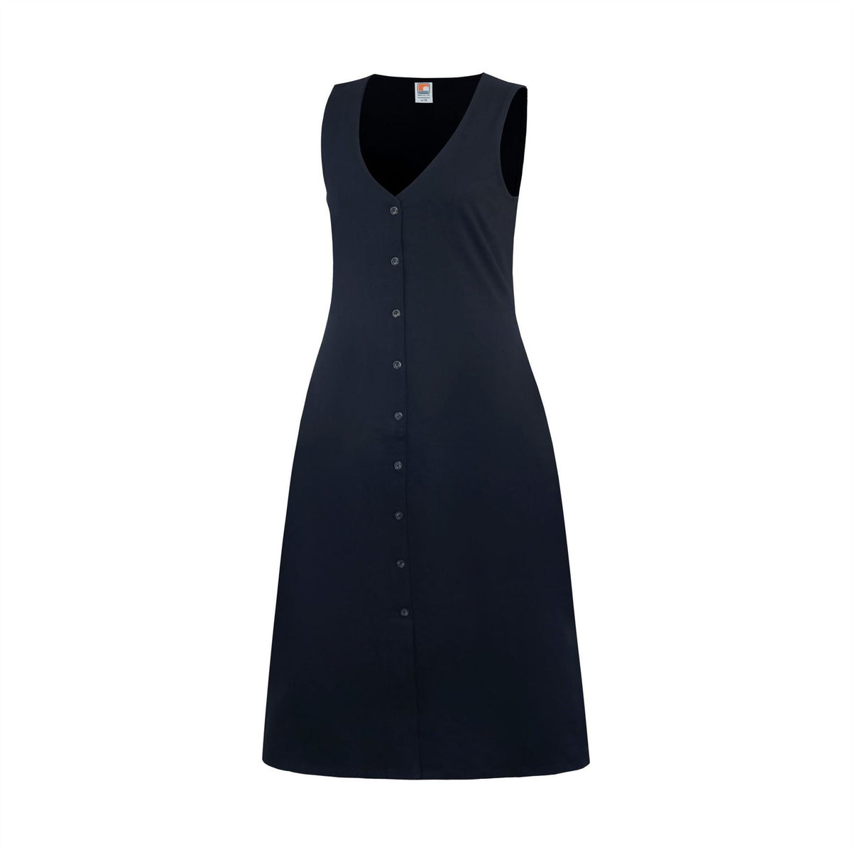 SoulCal V-Neck Midi A-Line Dress