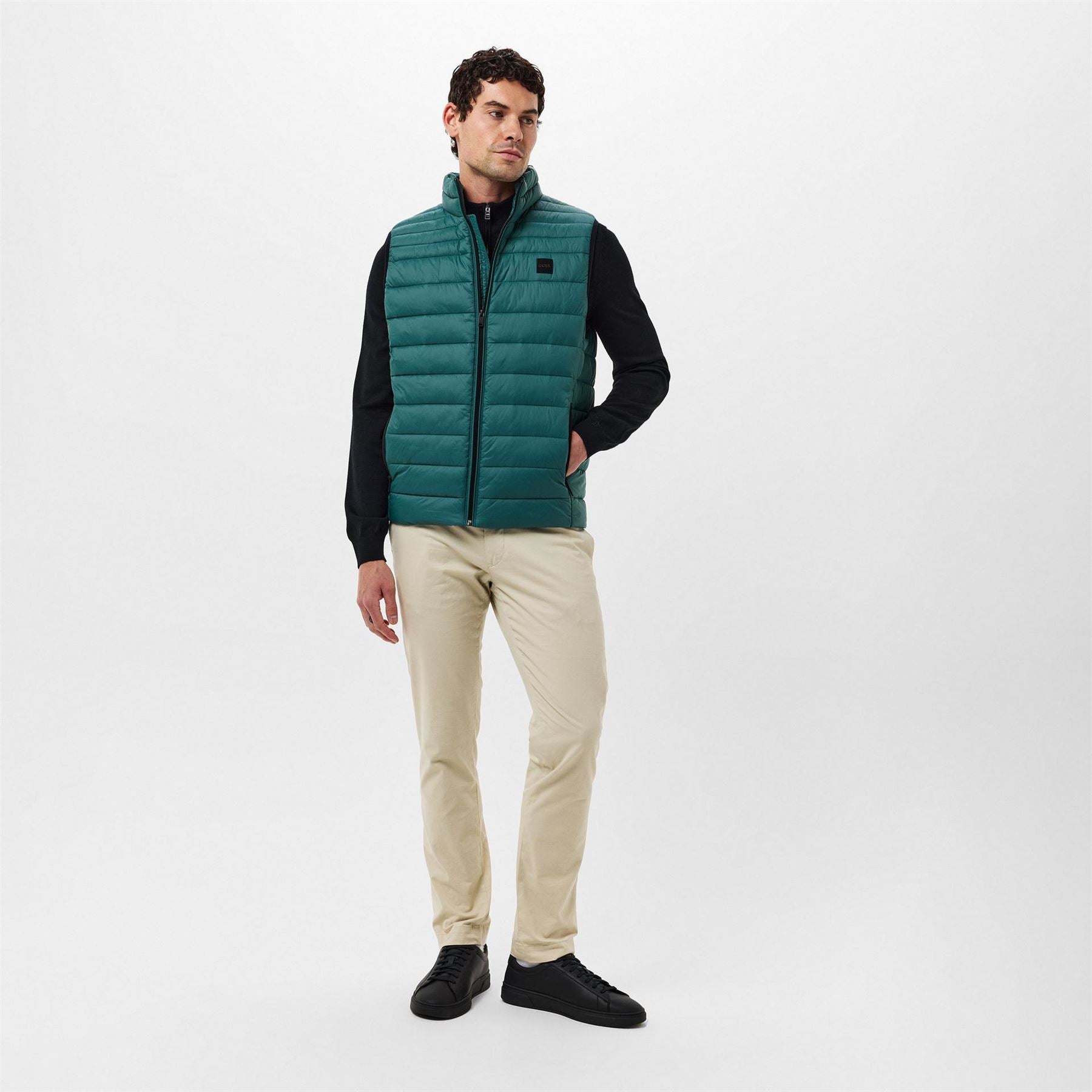 Boss BOSS ORANGE Padded Lightweight Gilet   Tailored Fit (Odeno)