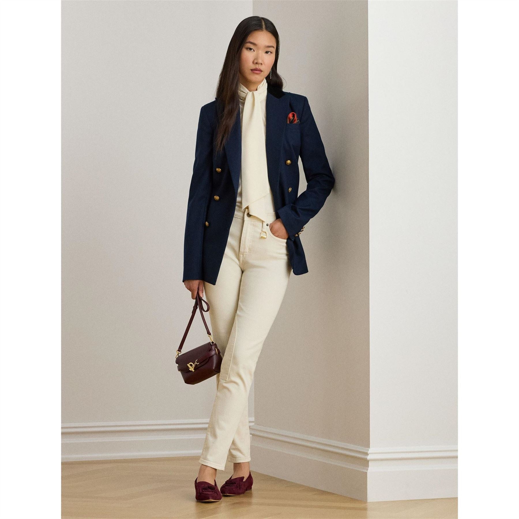 Lauren by Ralph Lauren Long Sleeve Blouse