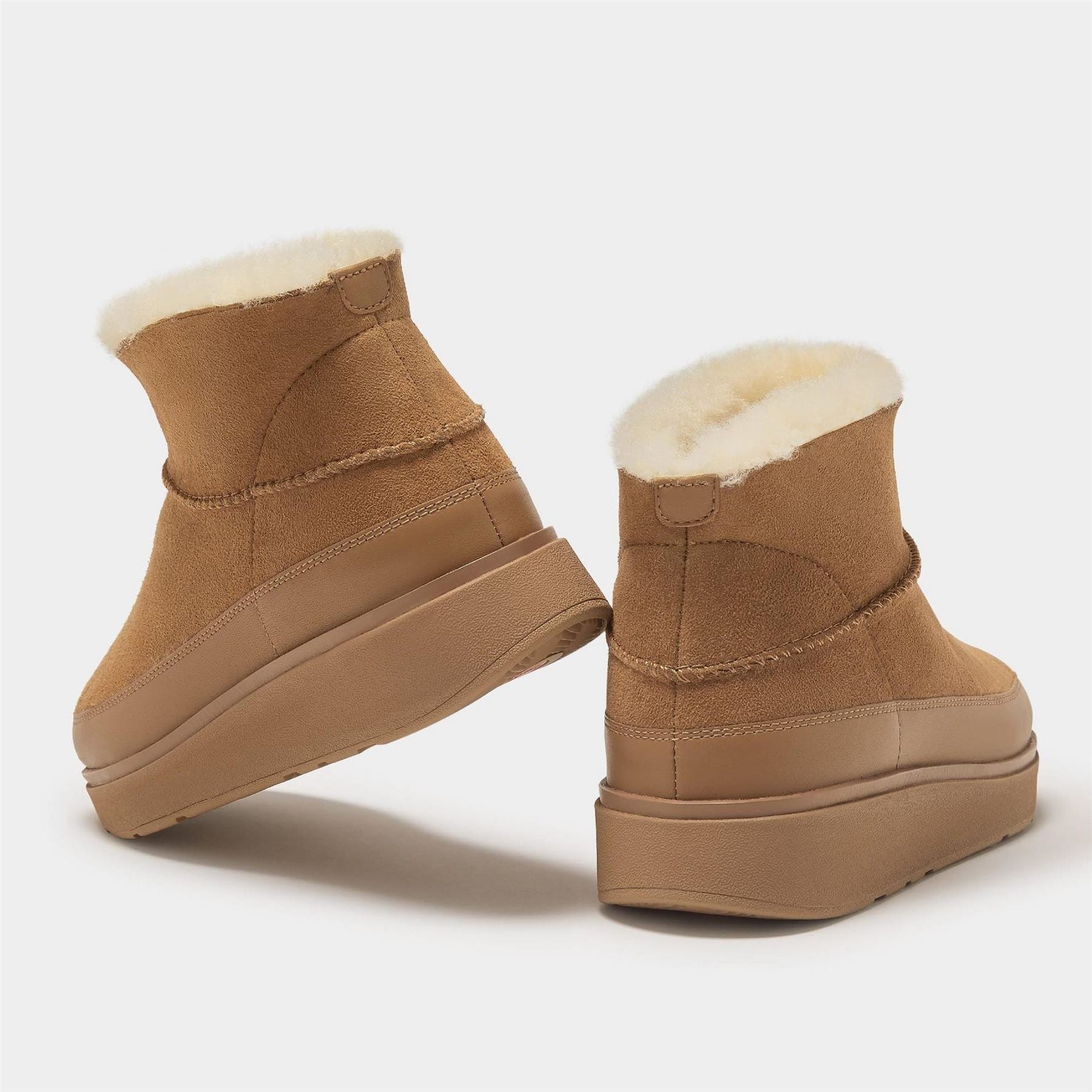 Fitflop Ff Ultra Mini Double Faced Shearling Boots