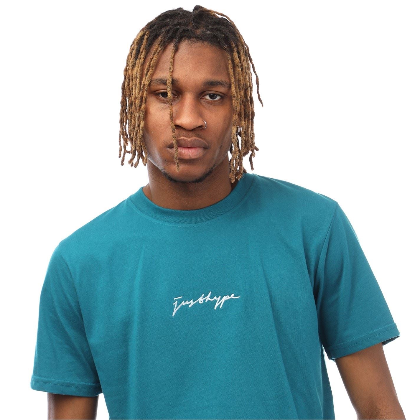 Hype Regular Fit Crew Neck Signature Print T-Shirt