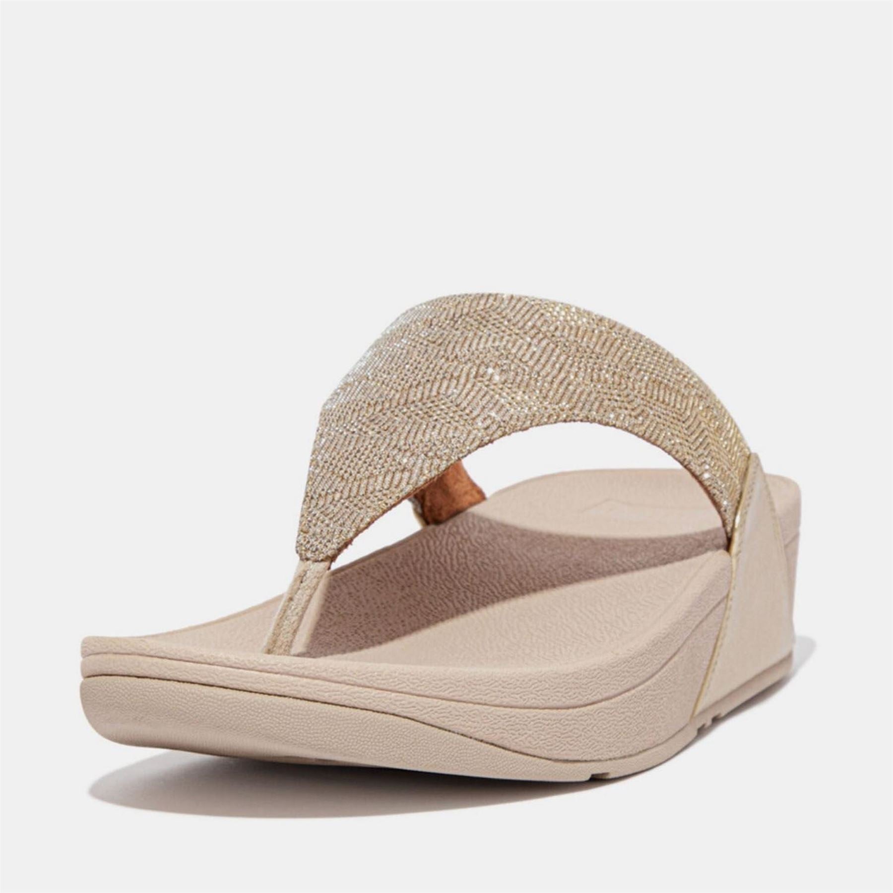 FitFlop Glitz Toe Post Sandals