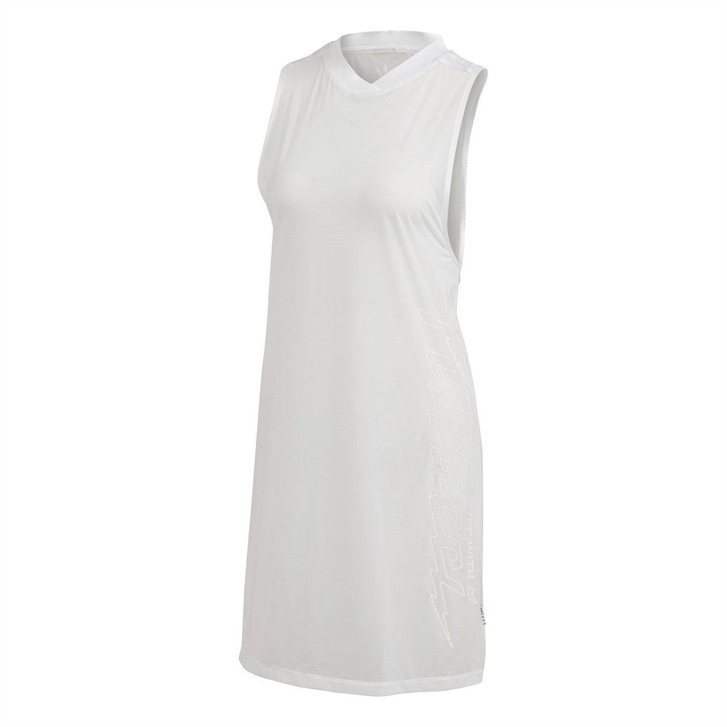 adidas Originals Crew Neck Knee Length T-Shirt Dress