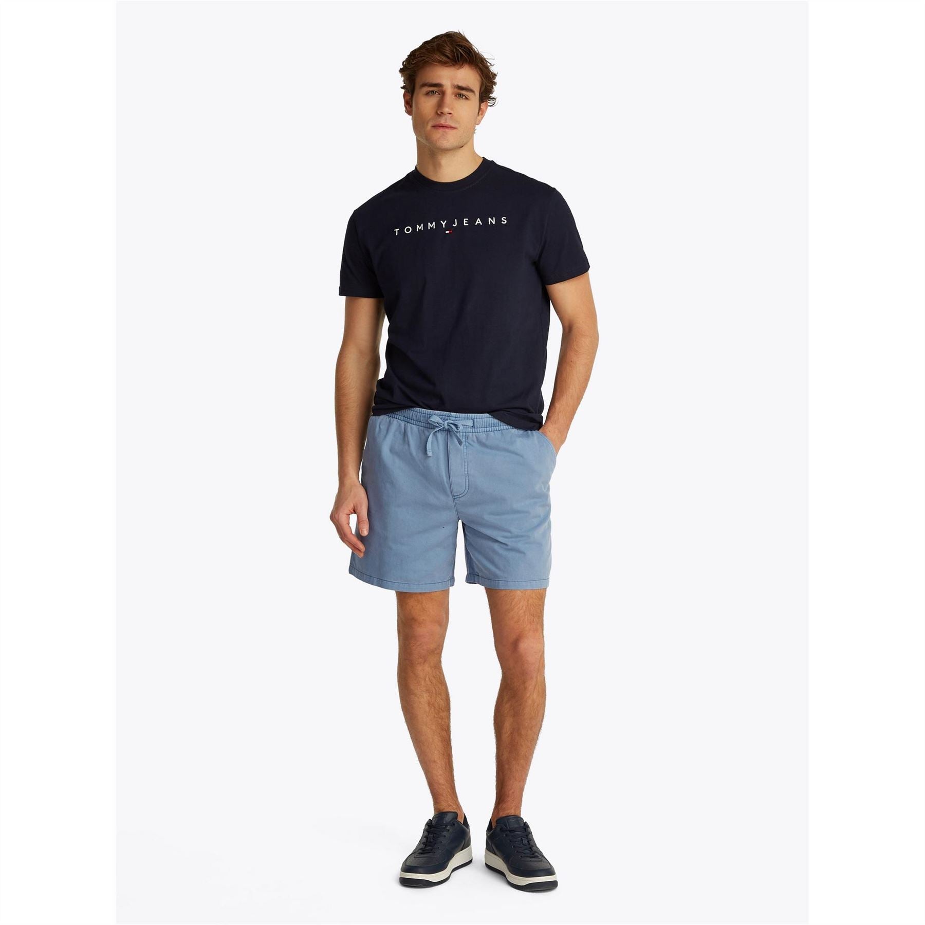Tommy Jeans Twill Regular Fit Bermuda Shorts