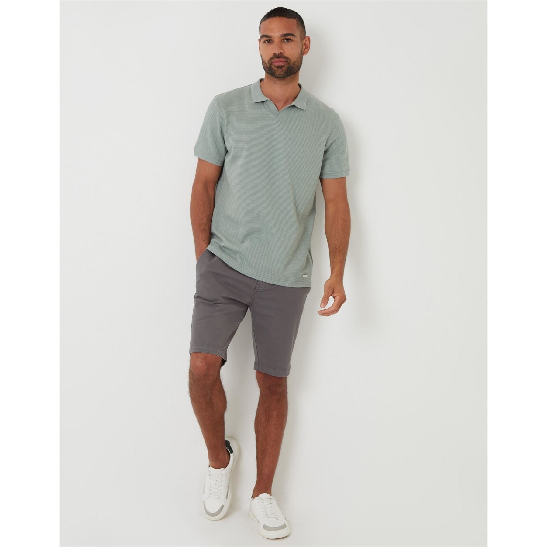 Threadbare Collared Neck Short Sleeve Polo Shirt