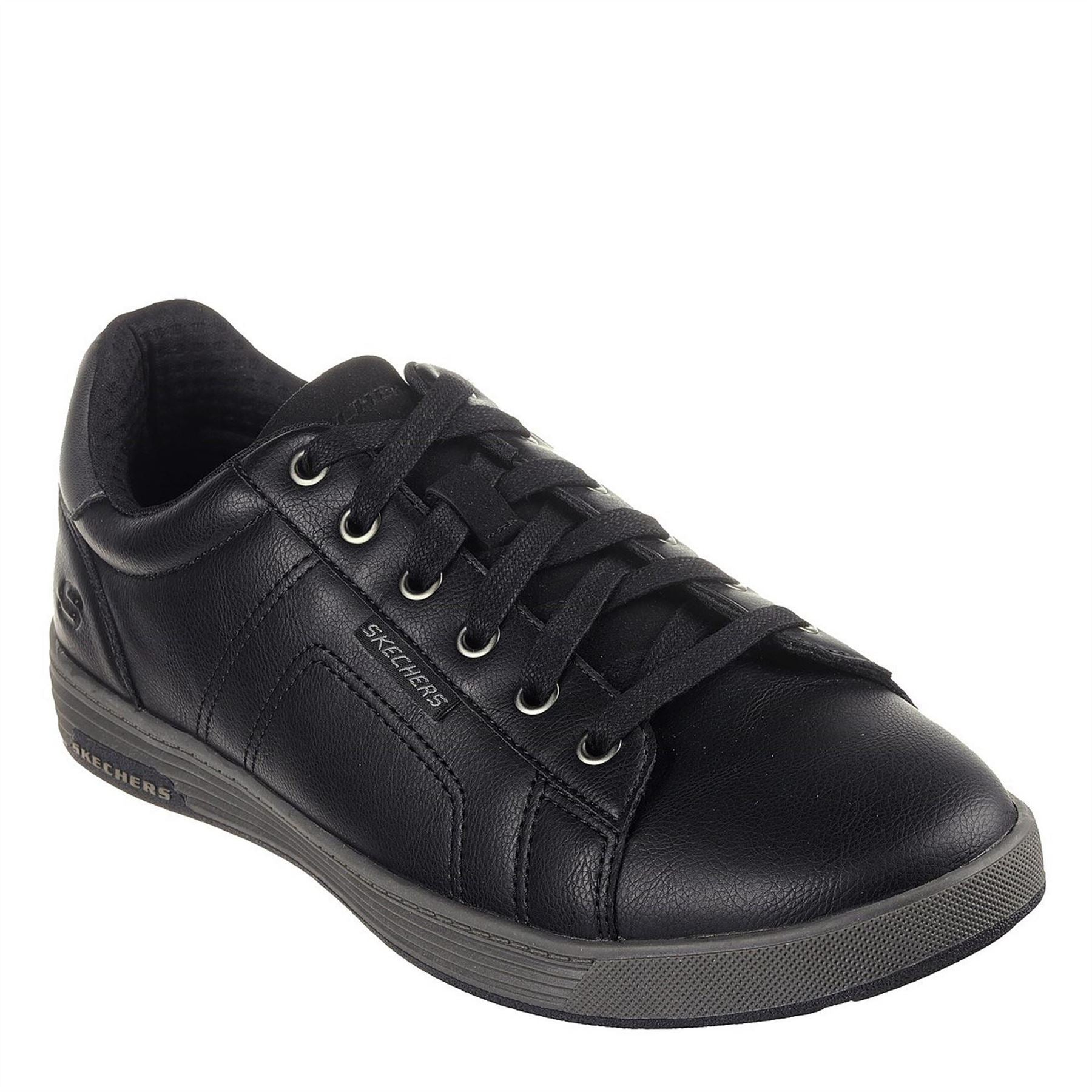 Skechers Smooth Toe Lace Up Smart Trainers