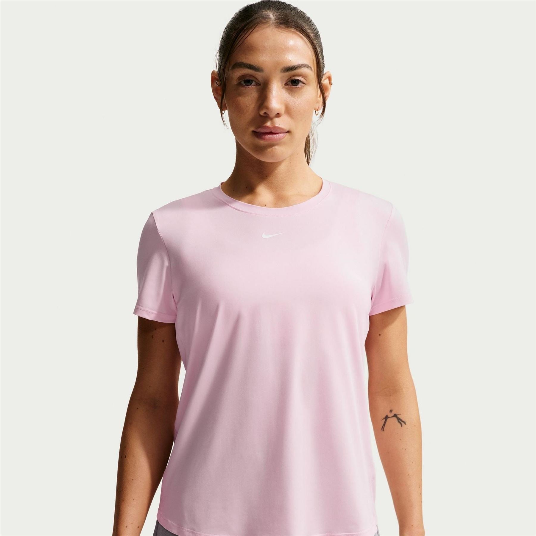Nike Womens Dri Fit One Standard Fit Short Sleeve Top