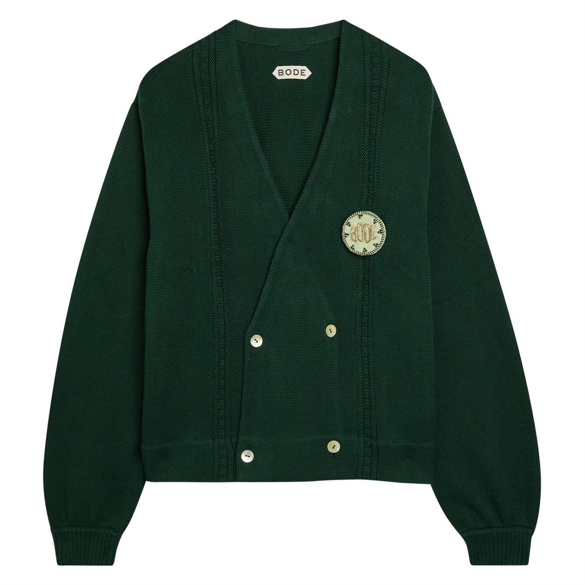 Bode Double Breasted Cardigan
