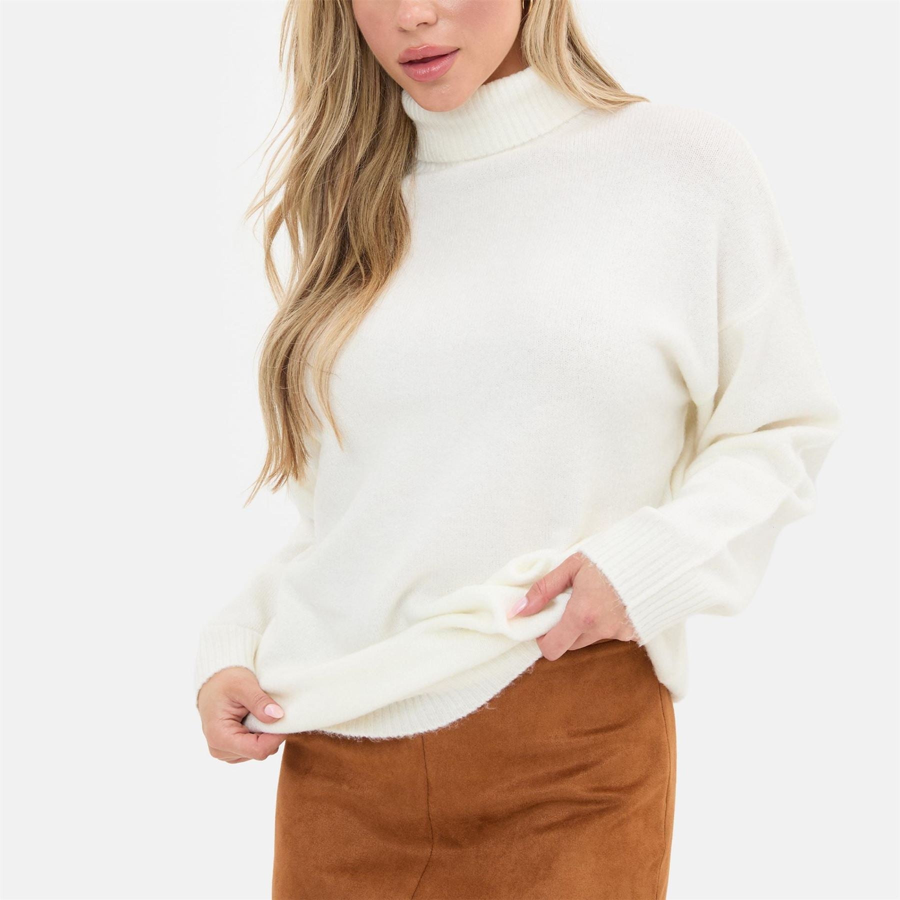 I Saw It First Rollneck Jumper