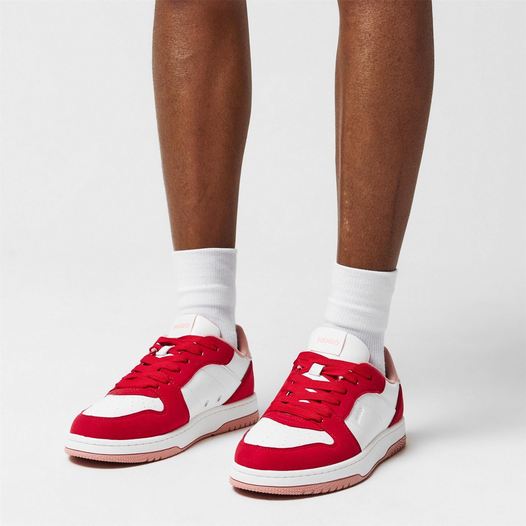 Hugo Hadrian Basket Low Top Trainers