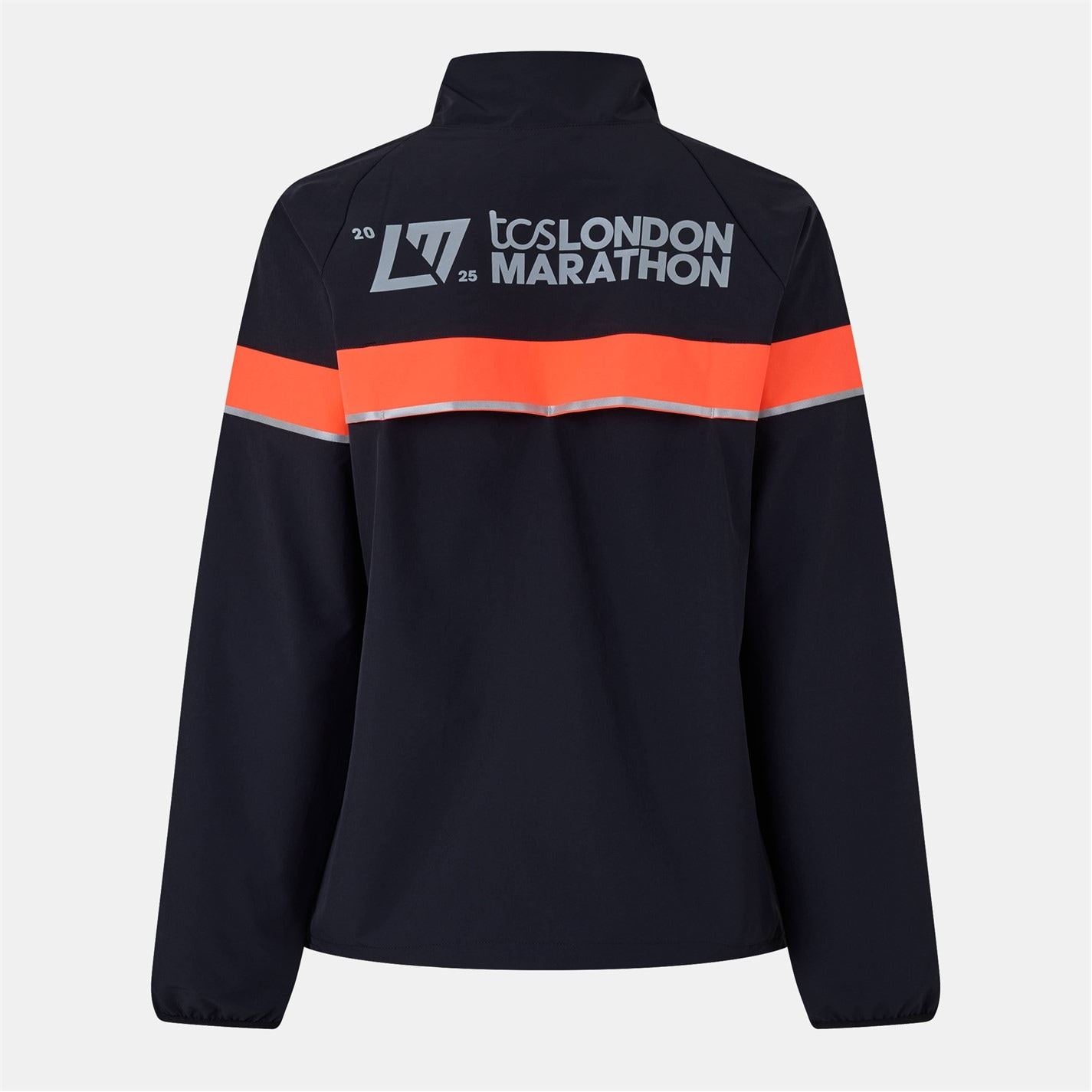 New Balance Womens Balance Ldn Mth Jacket Bk Larg Running Jacket