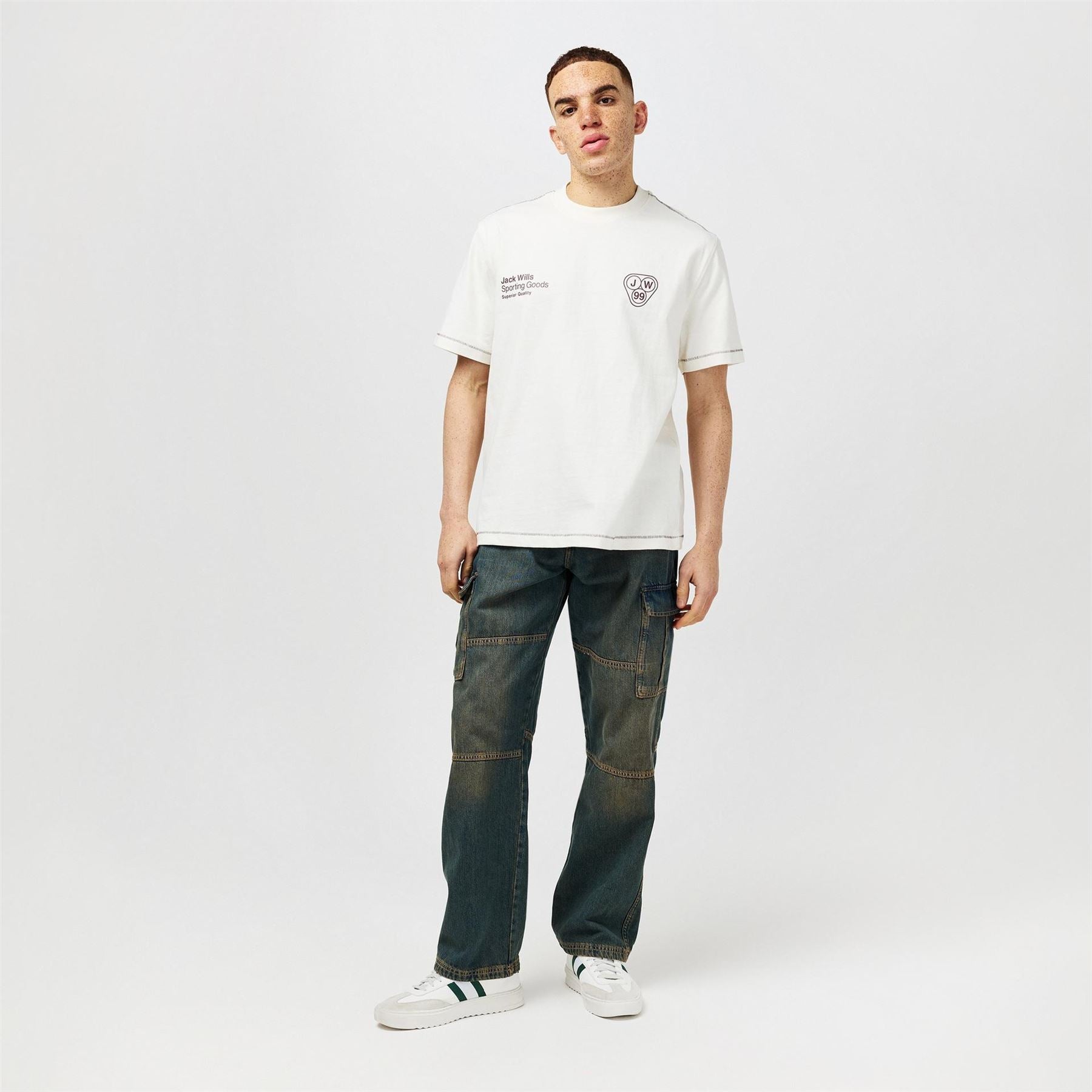 Jack Wills Regular Fit Crew Neck T-Shirt