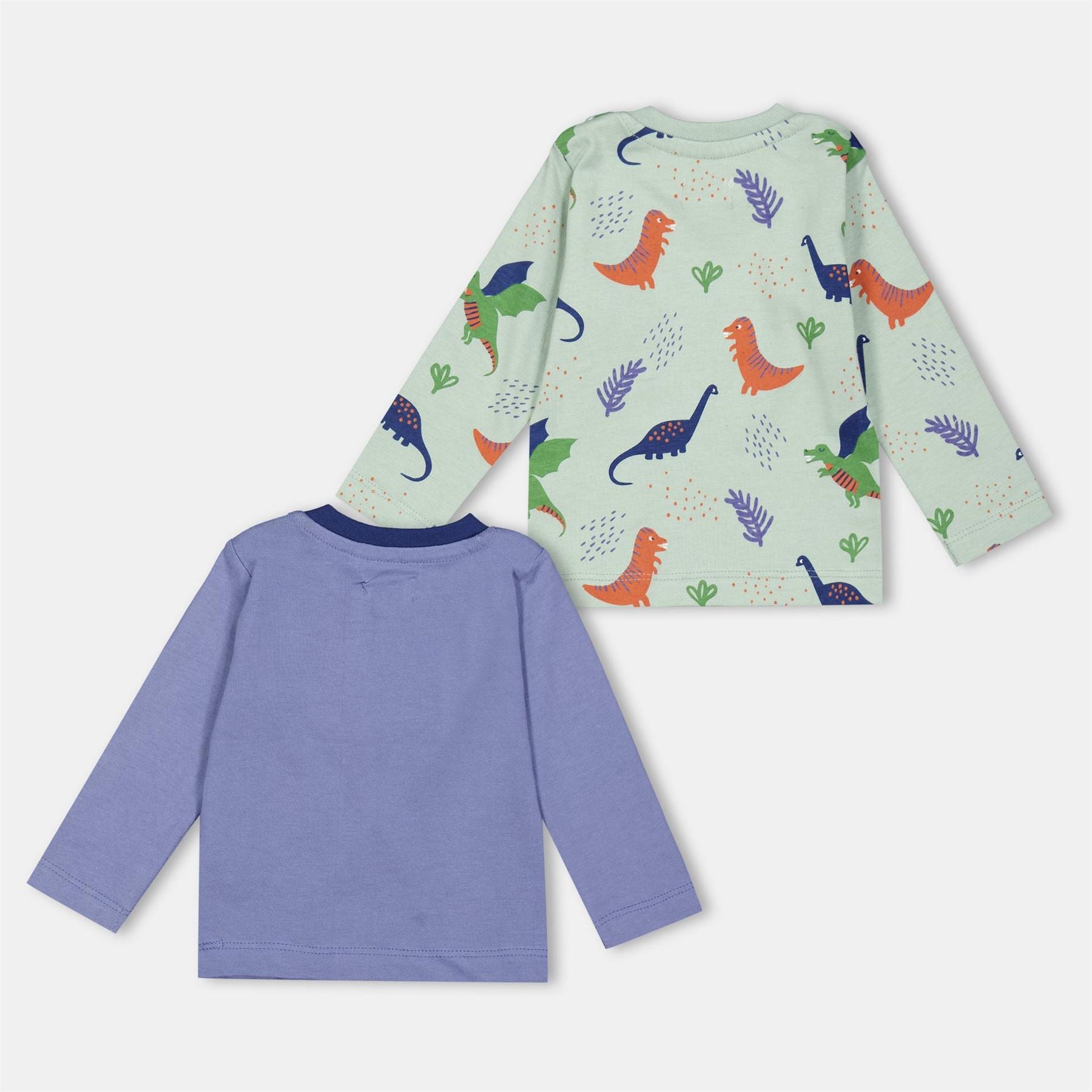 Lilly and Sid Dino Pocket Regular Fit Long Sleeve T-Shirt