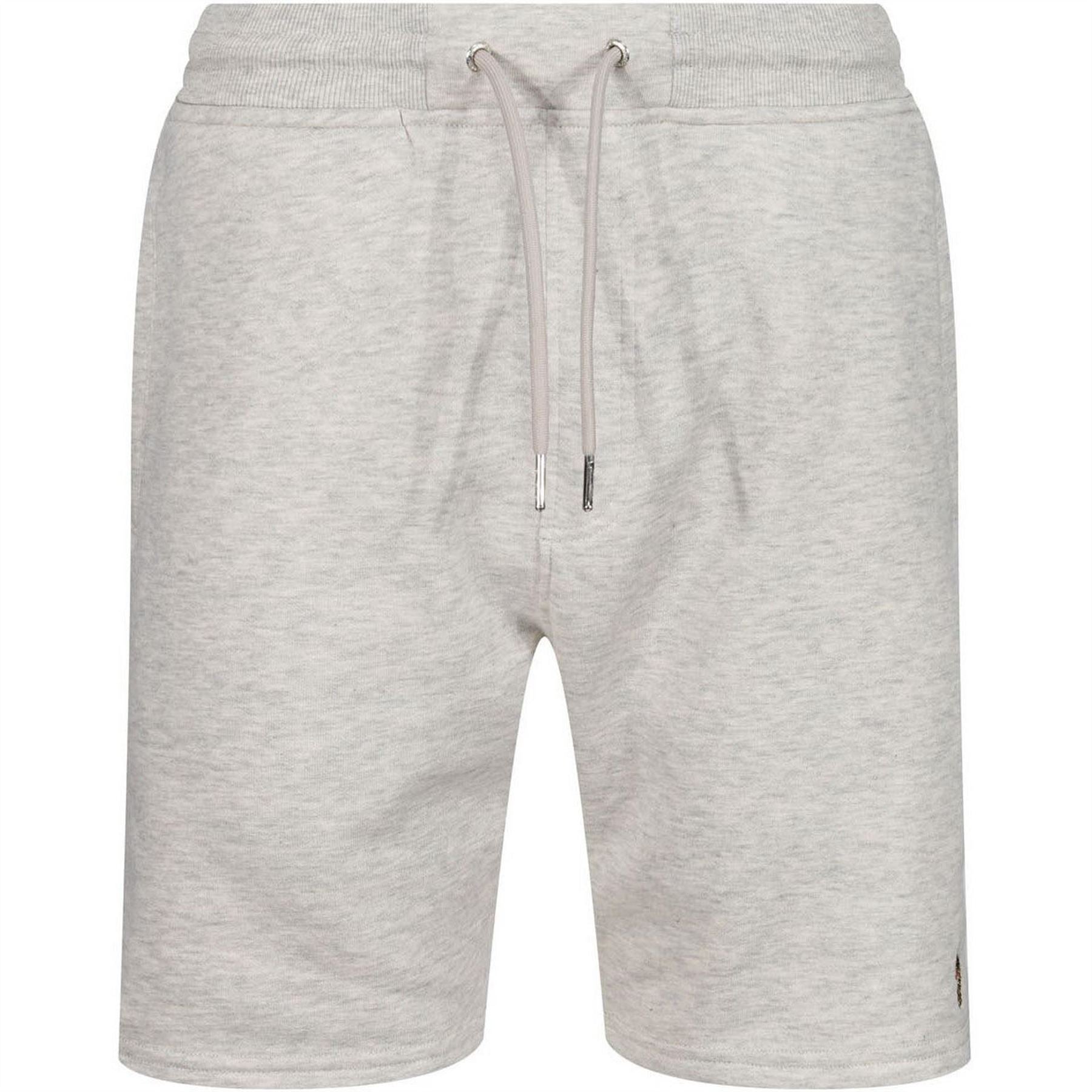 Luke Regular Fit Heathered Patterned Sweat Shorts