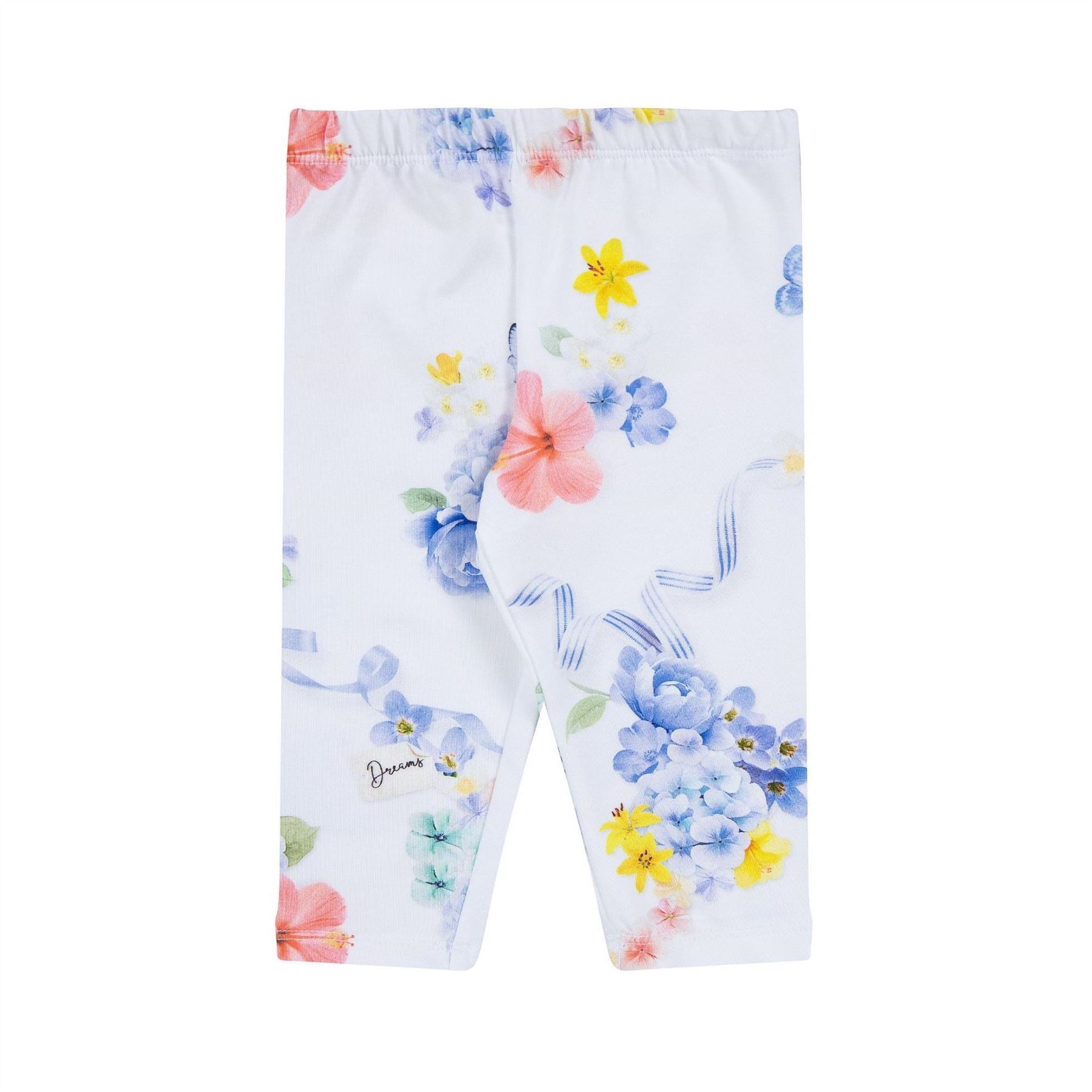 LAPIN HOUSE Crew Neck Ruffle Sleeve T-Shirt Legging Suit