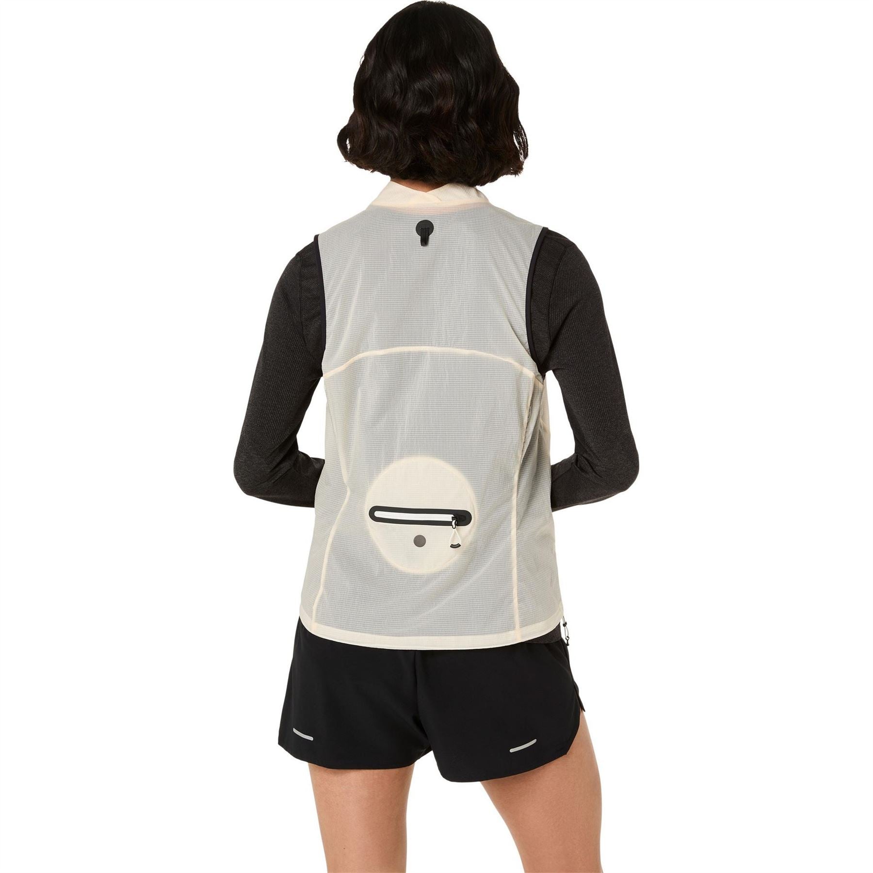 Asics Womens Metarun Packable Gilet Running Jacket