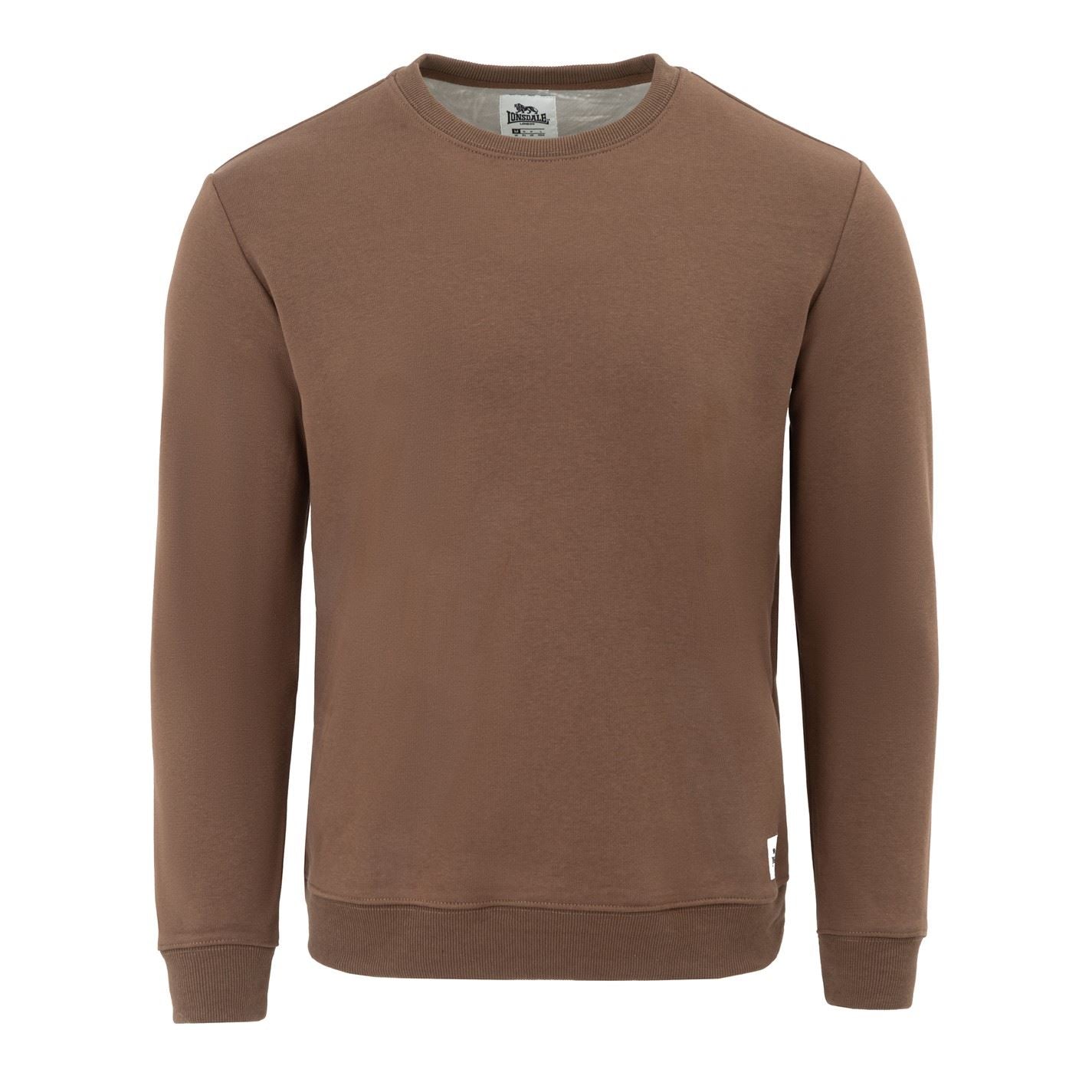 Lonsdale Regular Fit Crew Neck Long Sleeve Sweatshirt