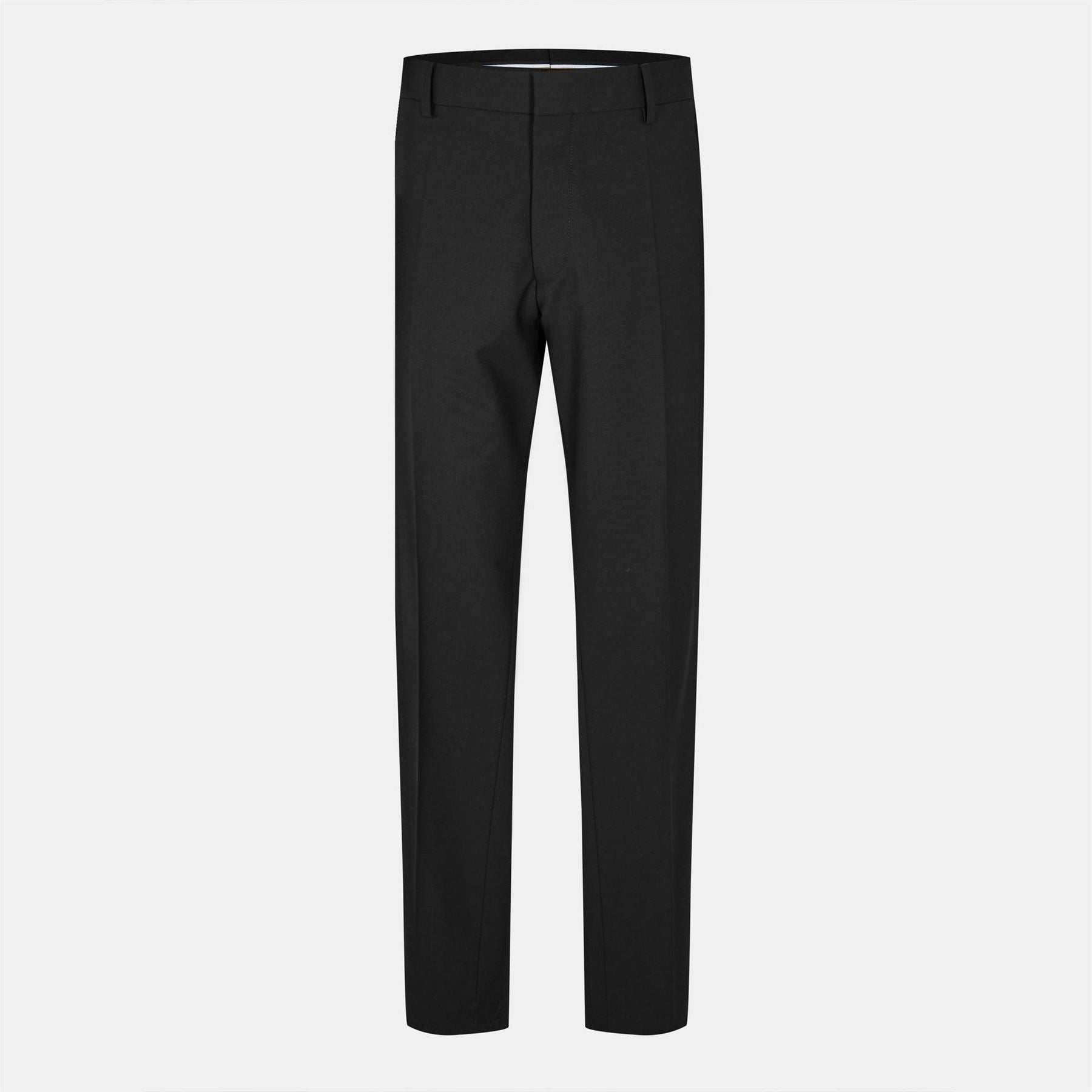Boss Genius Solid Patterned Straight Chinos