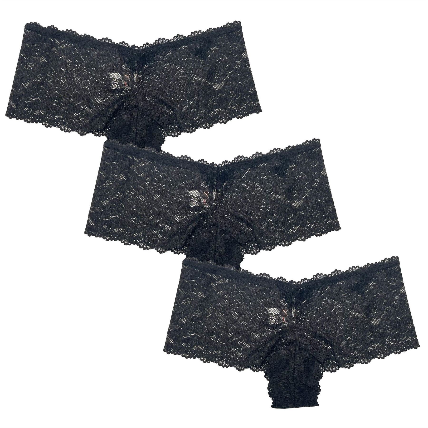 Be You You 3 Pack  Lace Short Brief
