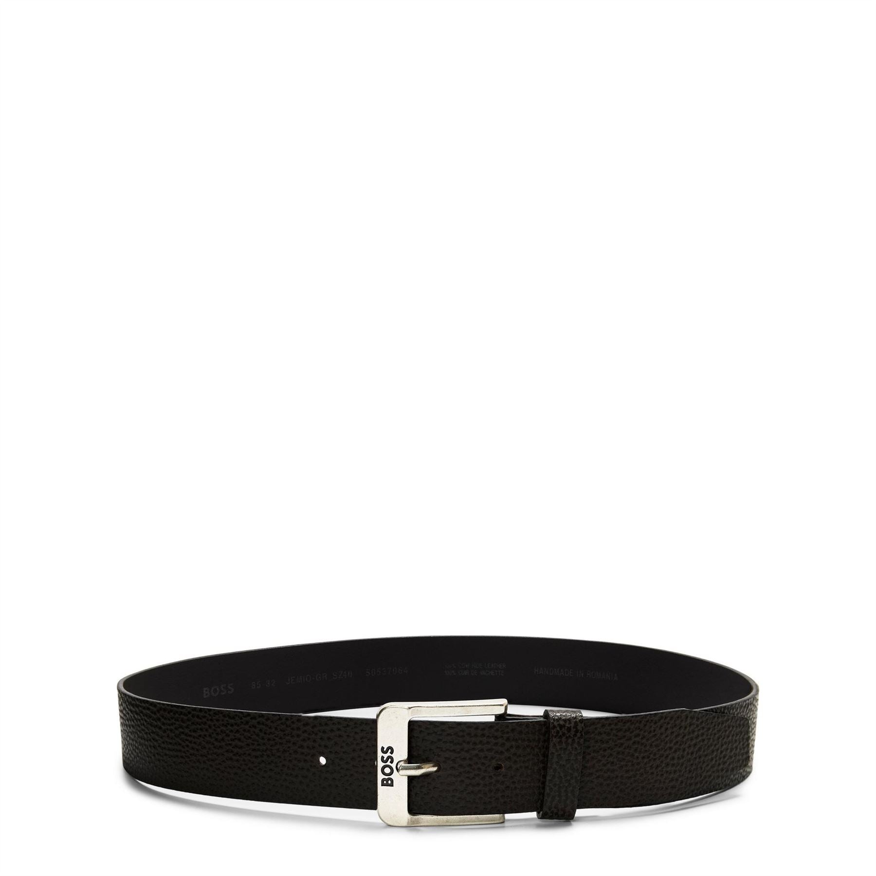 Boss Gr Sz40 10251619 01 Leather Belt Mens