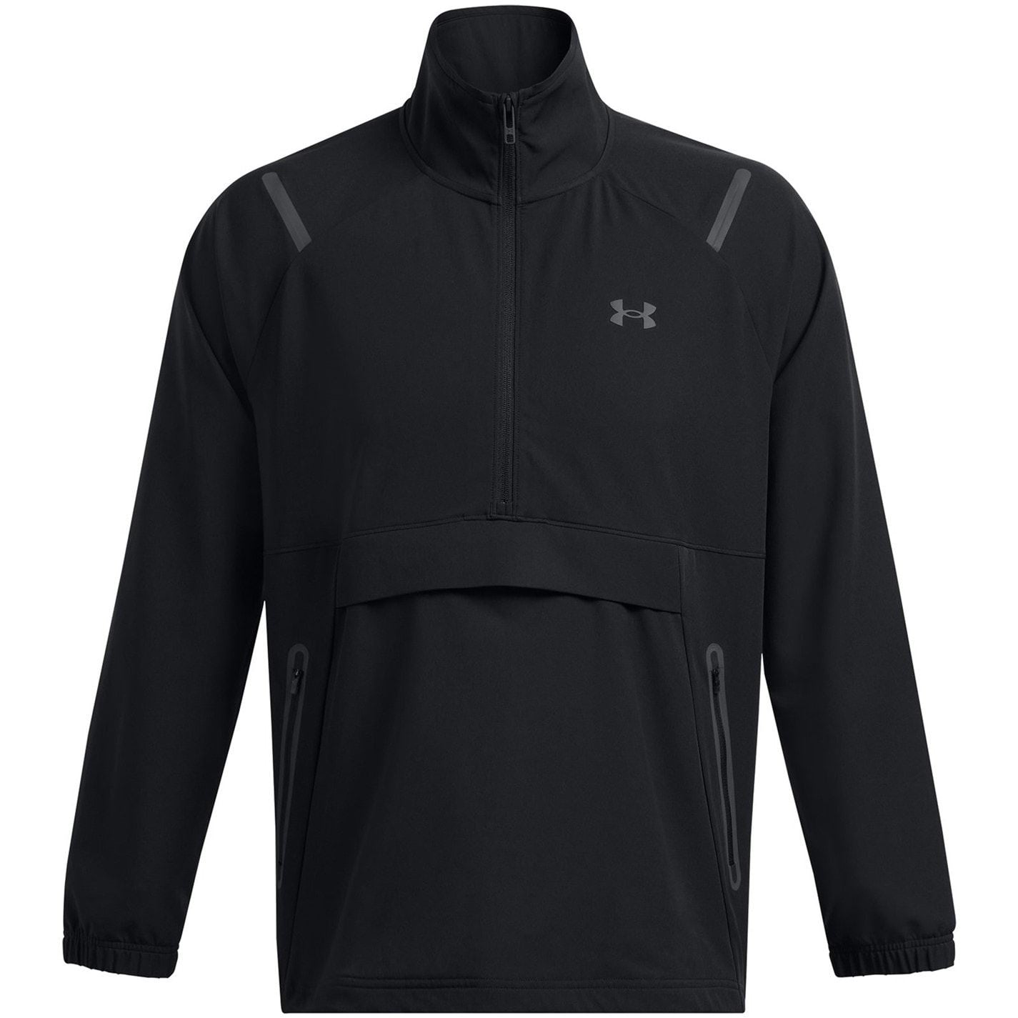 Under Armour Unstoppable Solid Patterned Anorak Jacket with Drawstring