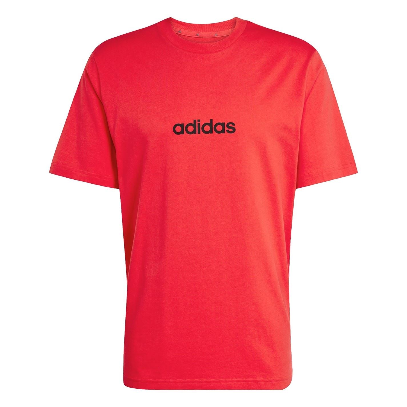 adidas Mens Essentials Single Jersey Logo T-Shirt