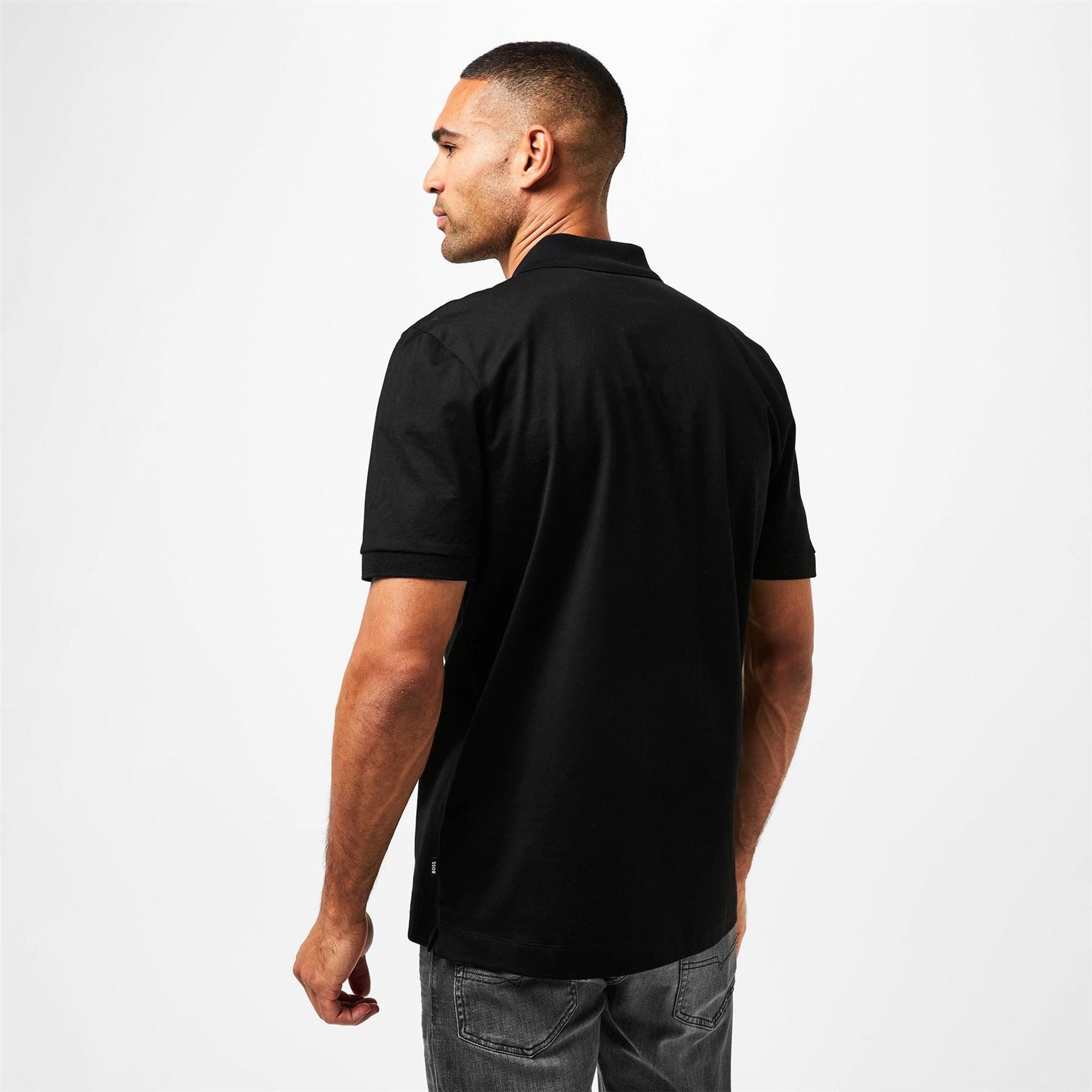 Boss H Paras 65 Polo Quarter Zip Shirt