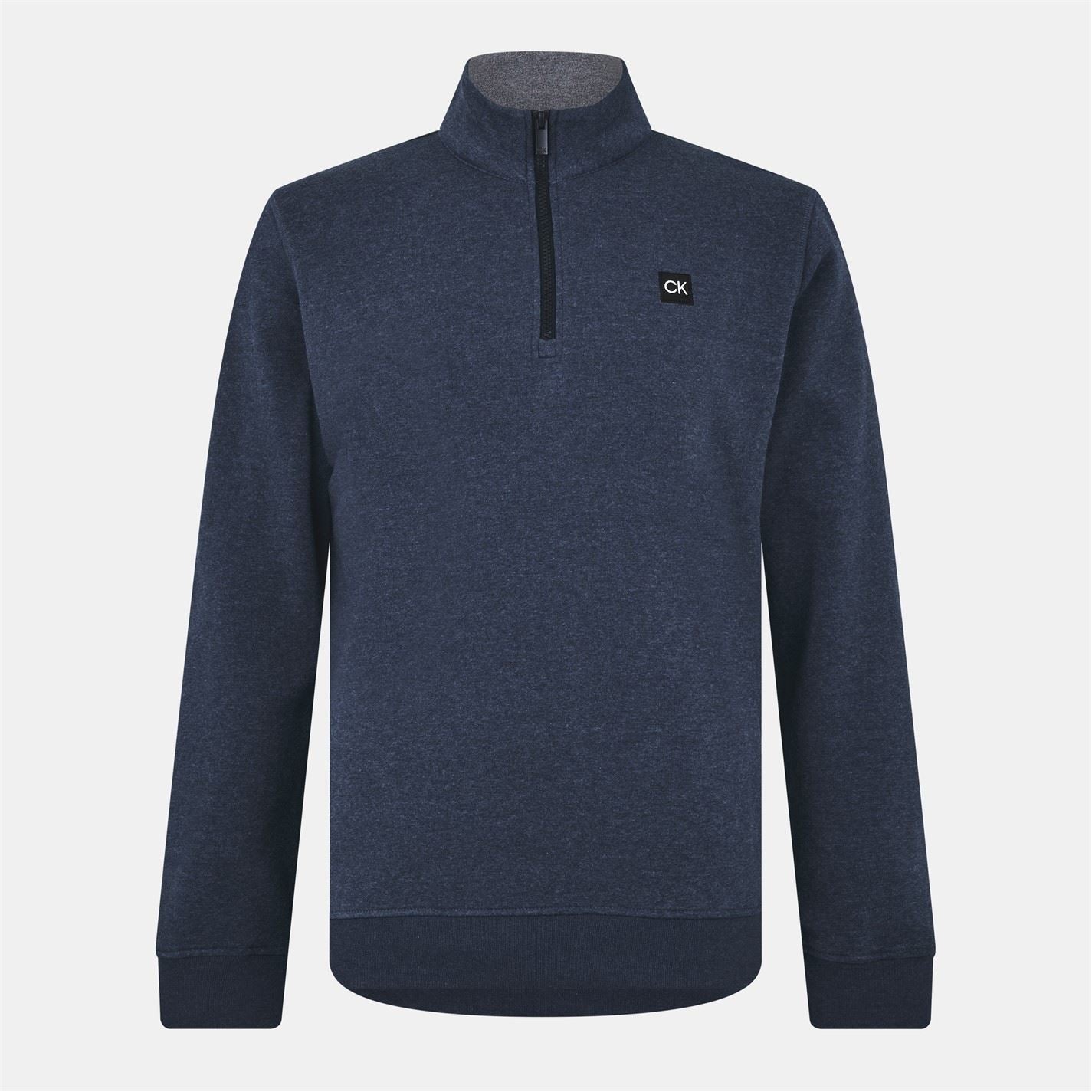 Calvin Klein Golf Funnel Neck Regular Fit Half-Zip Sweatshirt