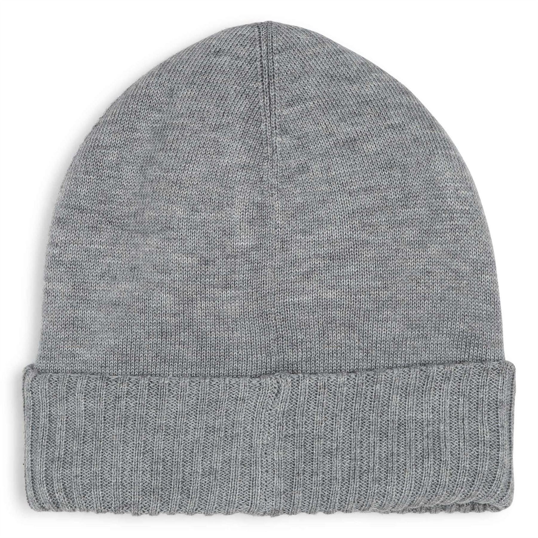 Boss Small Logo Wide Ribbed Cuff Beanie