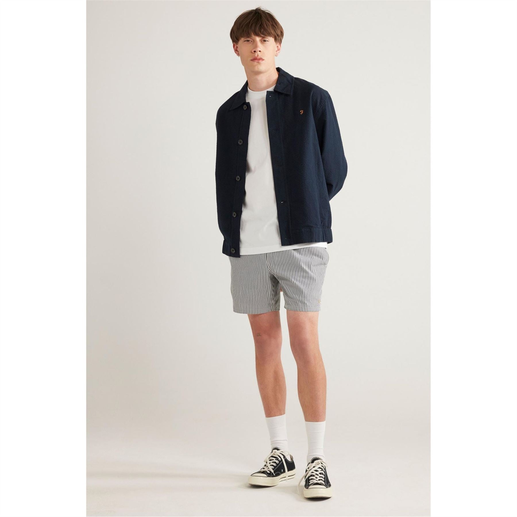 Farah Collared Neck Regular Fit Reni Jacket