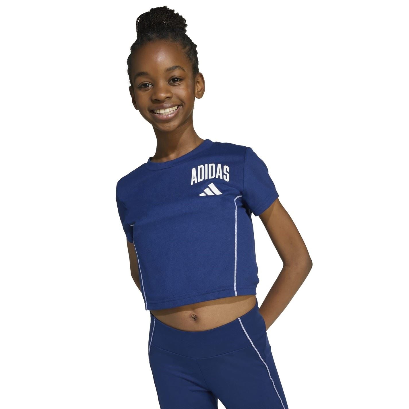 adidas Train Essentials Collegiate Print T-Shirt Kids
