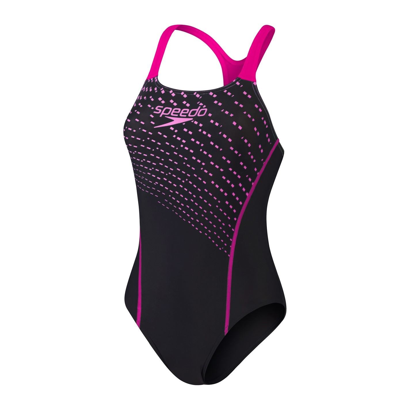 Speedo Womens Medley Logo Swimsuit
