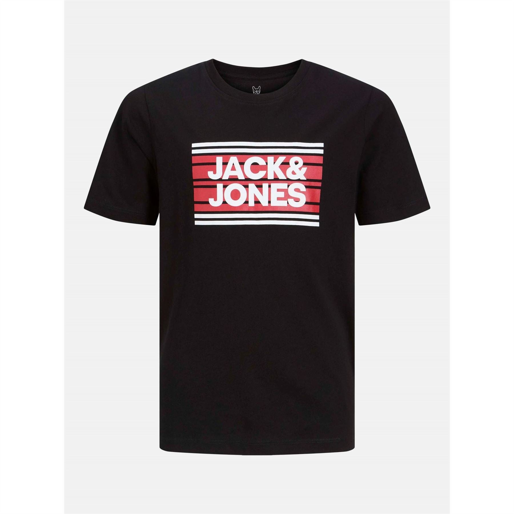 Jack and Jones 3 Pack Crew Neck Short Sleeve T-Shirt