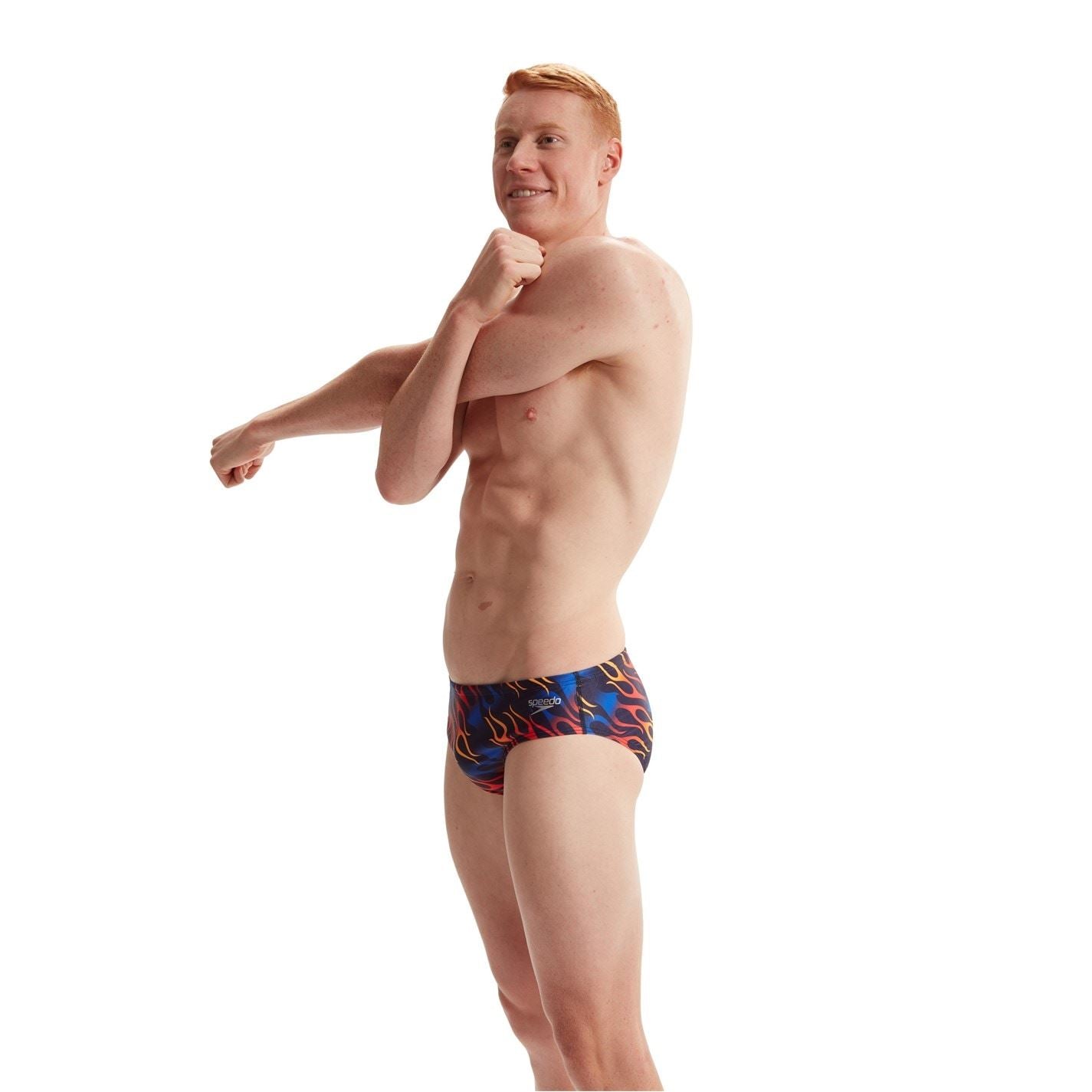 Speedo Flame Graphic Swim Brief