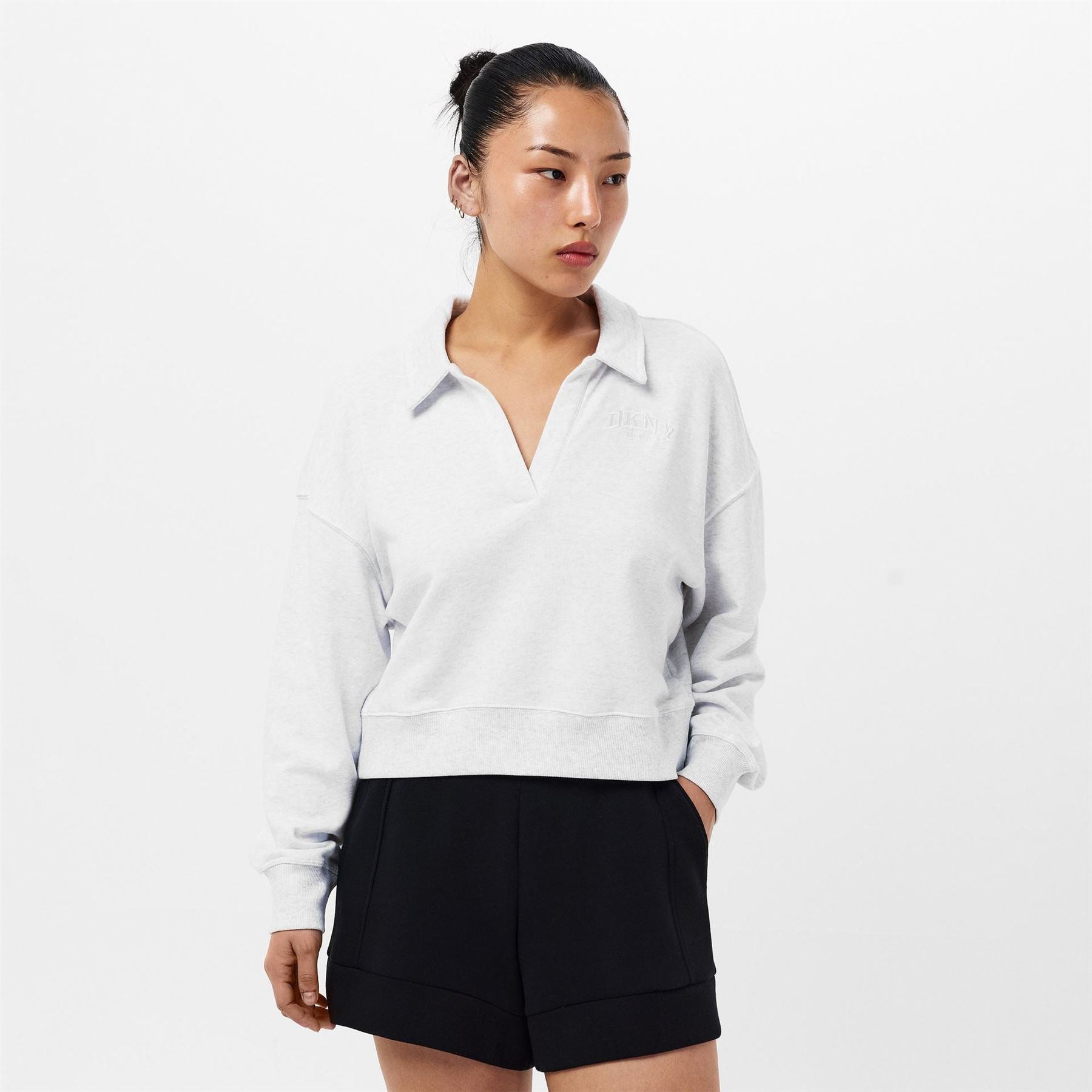 DKNY Logo Crew Neck Jumper