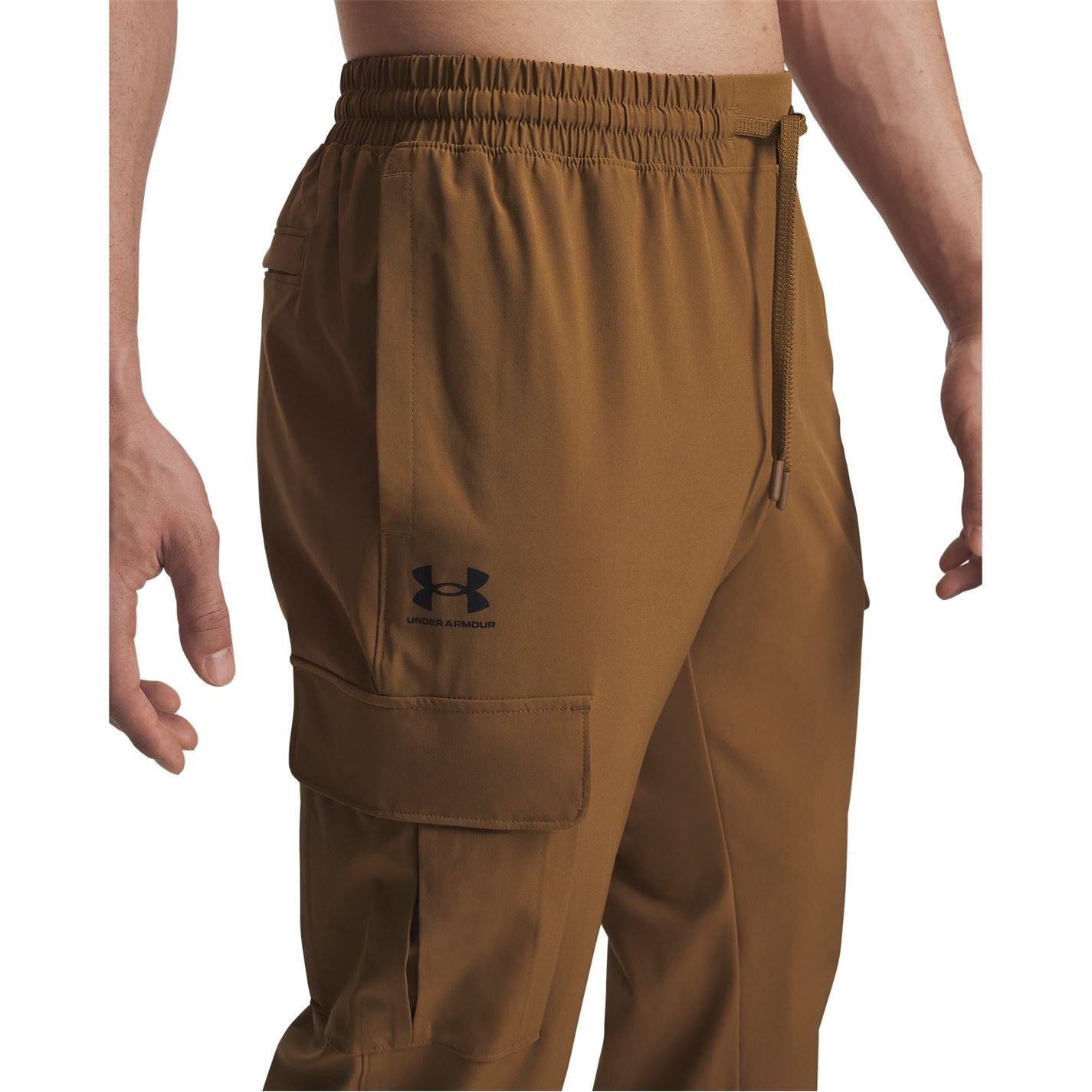 Under Armour Mens Armour Ua Vibe Woven Cargo Pants Joggers