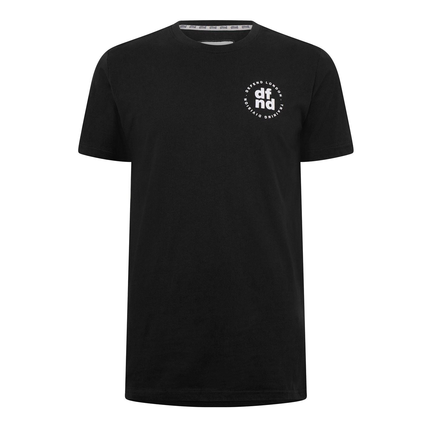 DFND London 2 Pack Regular Fit Crew Neck T-Shirt