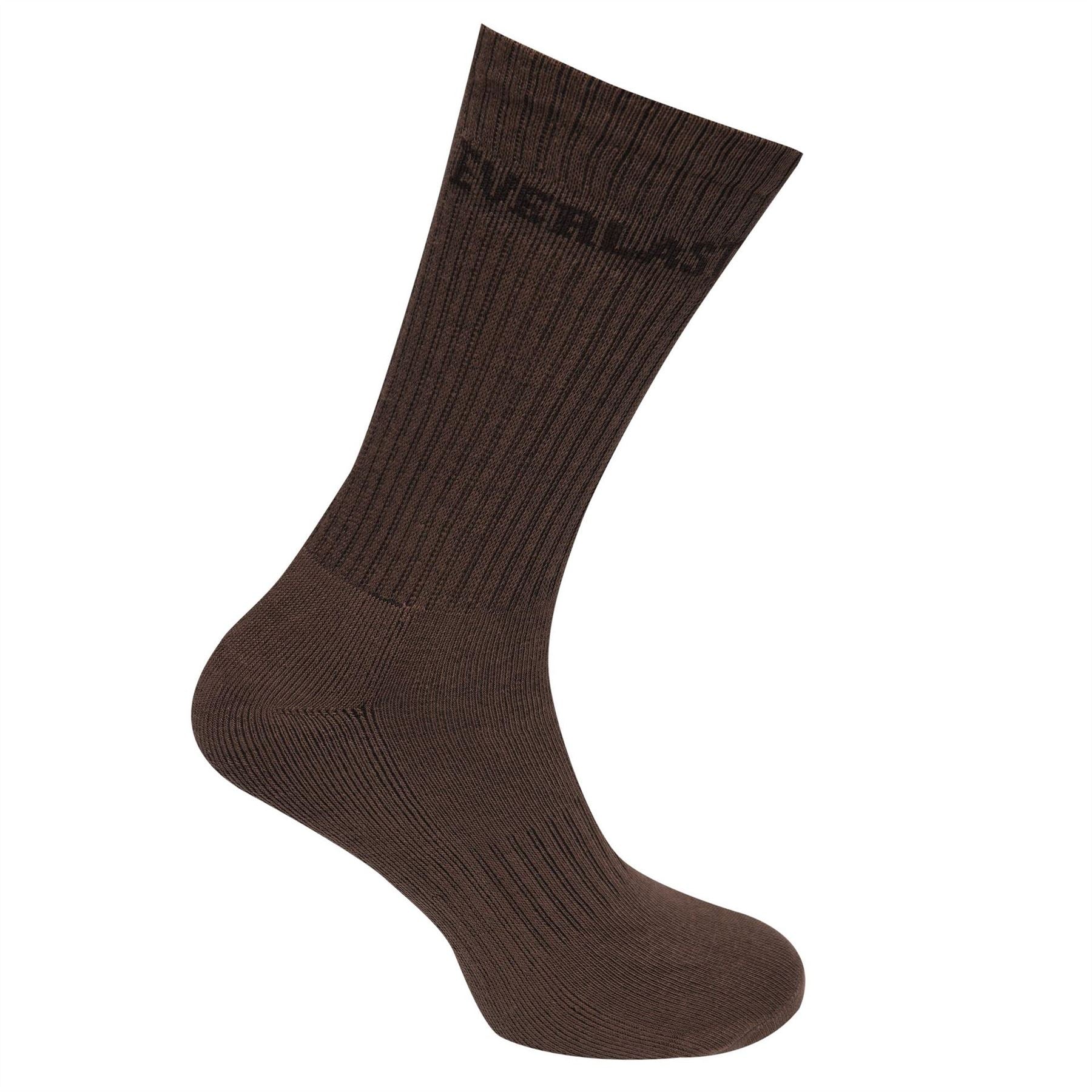 Everlast Mens 3 Pack Crew Socks