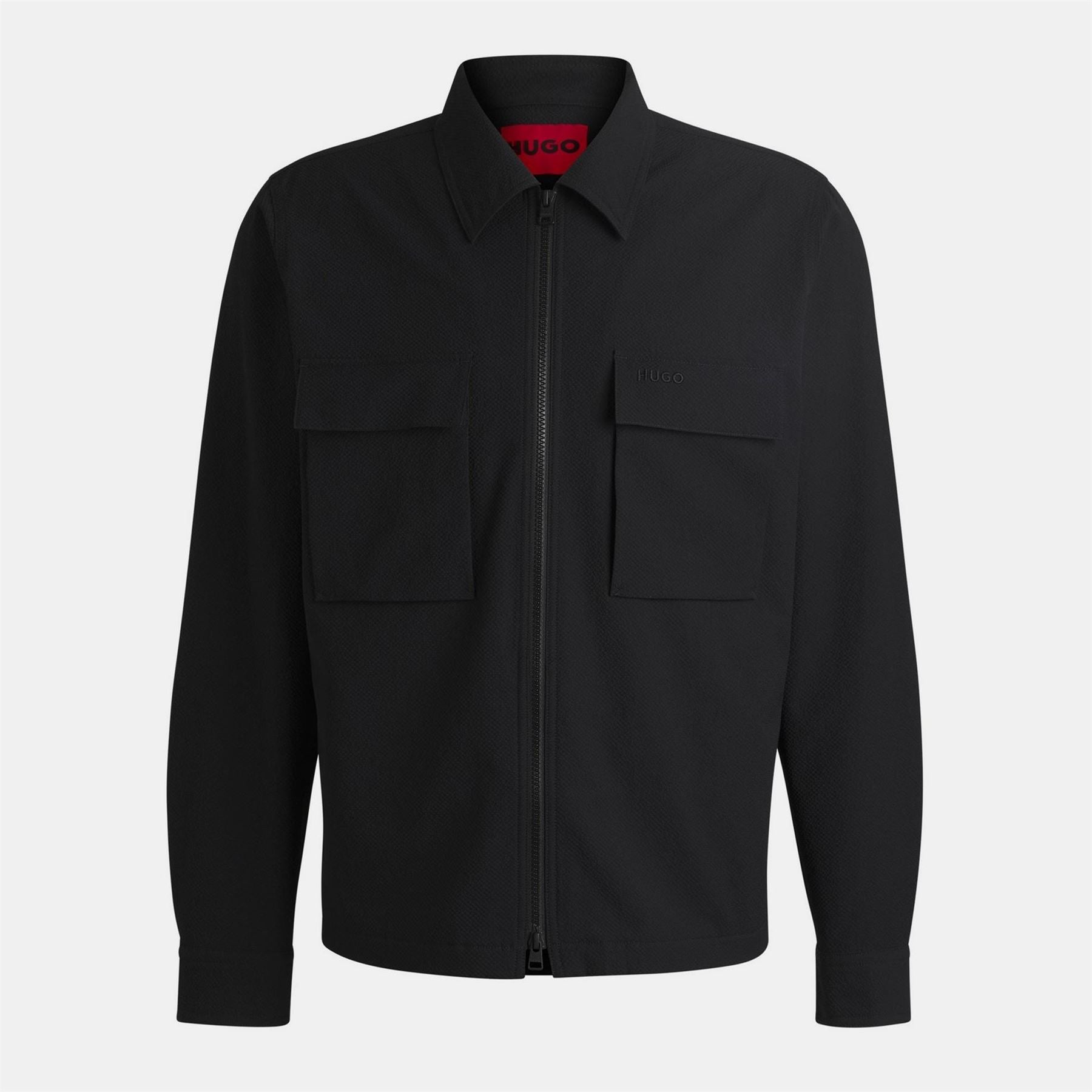 Hugo Full Zip Double Flap Pocket Overshirt