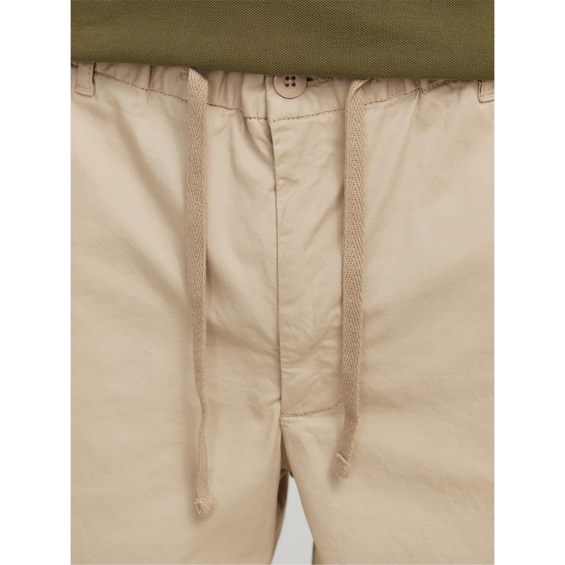 Jack and Jones Solid Patterned Bermuda Shorts