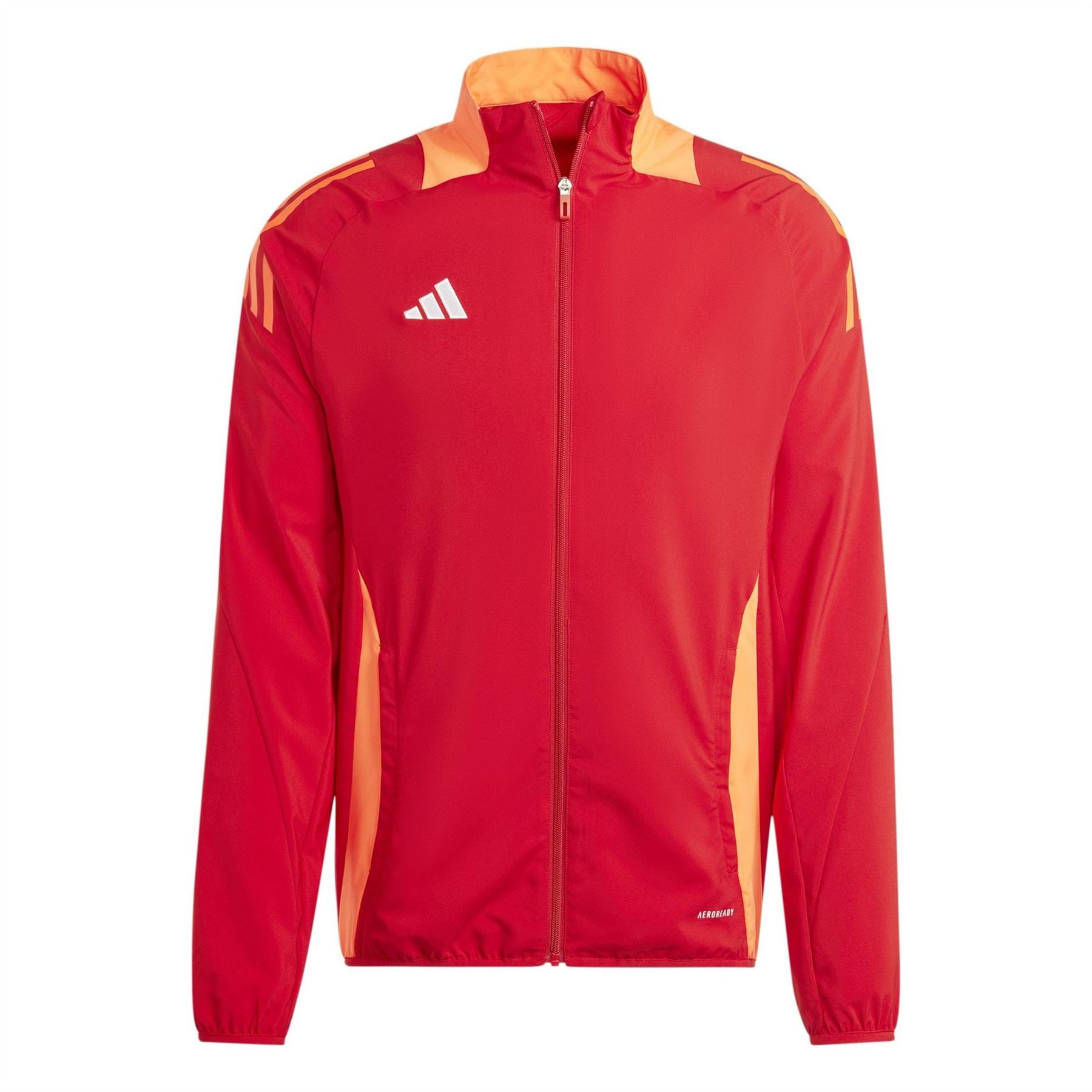 adidas Funnel Neck High Collar Long Sleeve Athletic Top