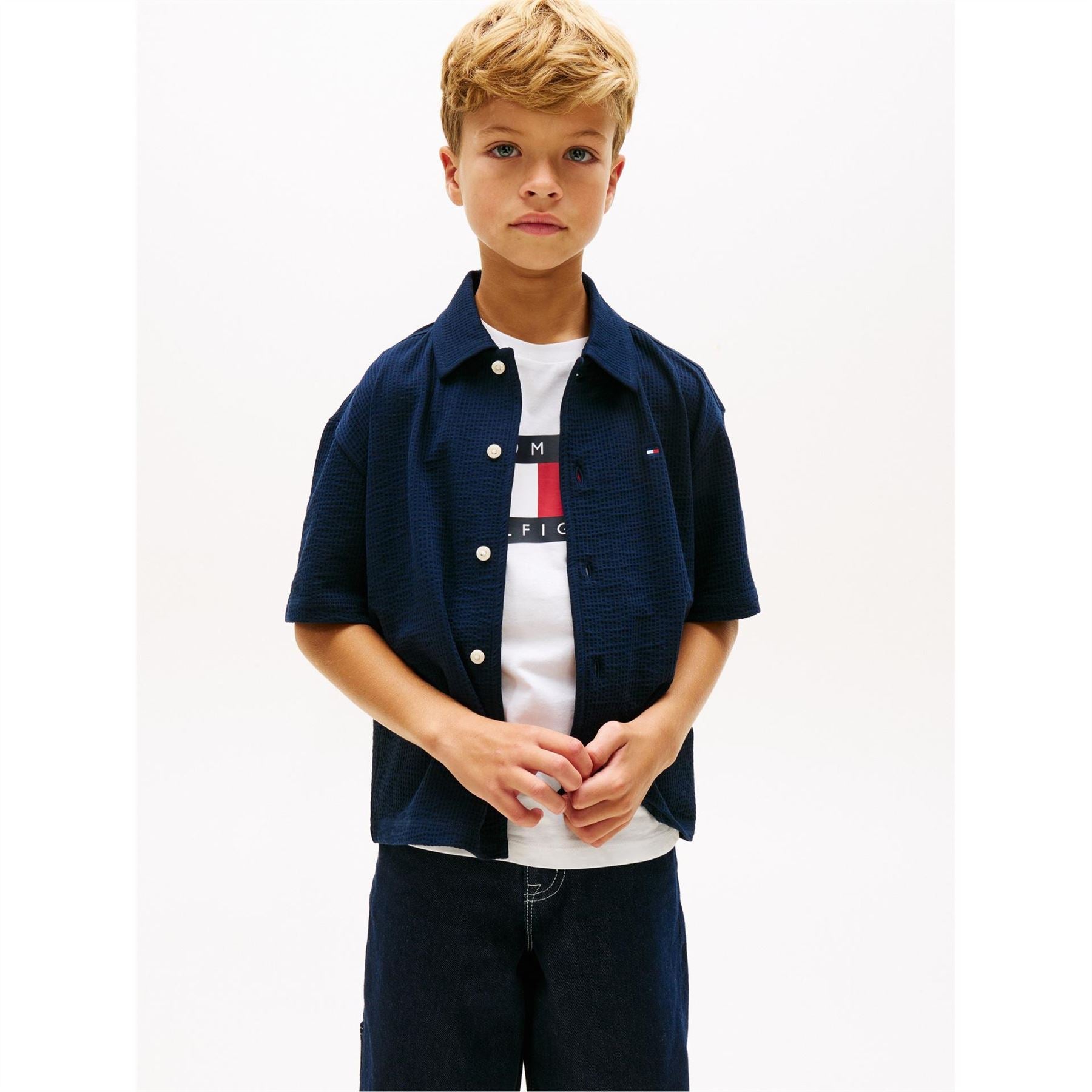 Tommy Hilfiger Short Sleeve Oxford Shirt
