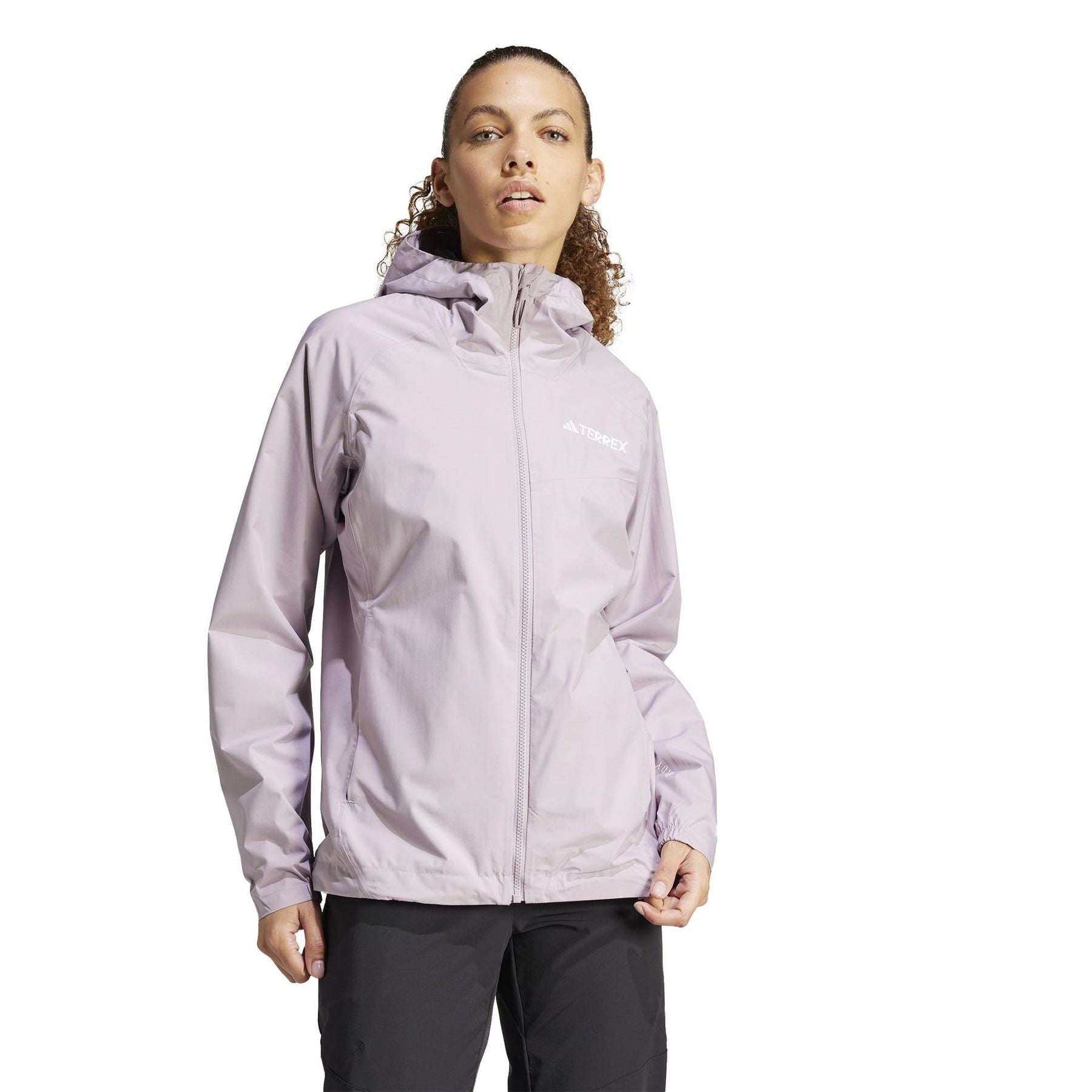 adidas Womens W Mt 2l Rain Jk Waterproof Jacket
