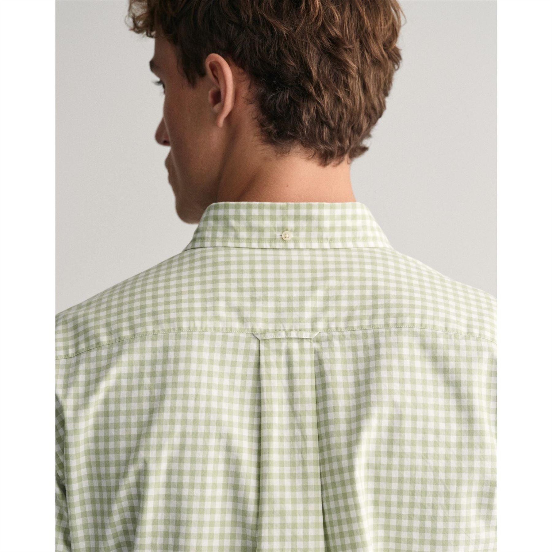 Gant Fit Classic Gingham Poplin Short Sleeve Shirt