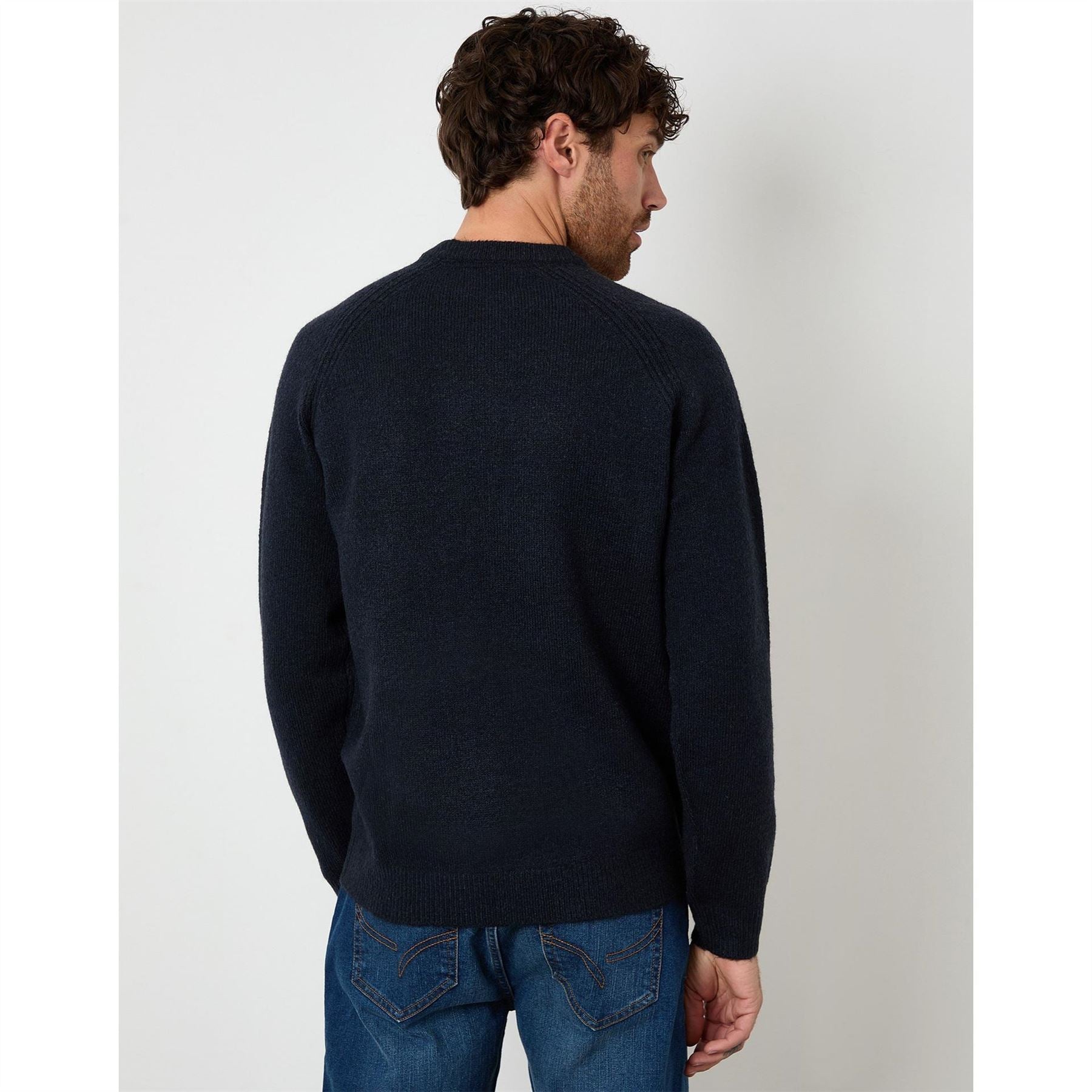 Threadbare Crew Neck Raglan Sleeve Sweater